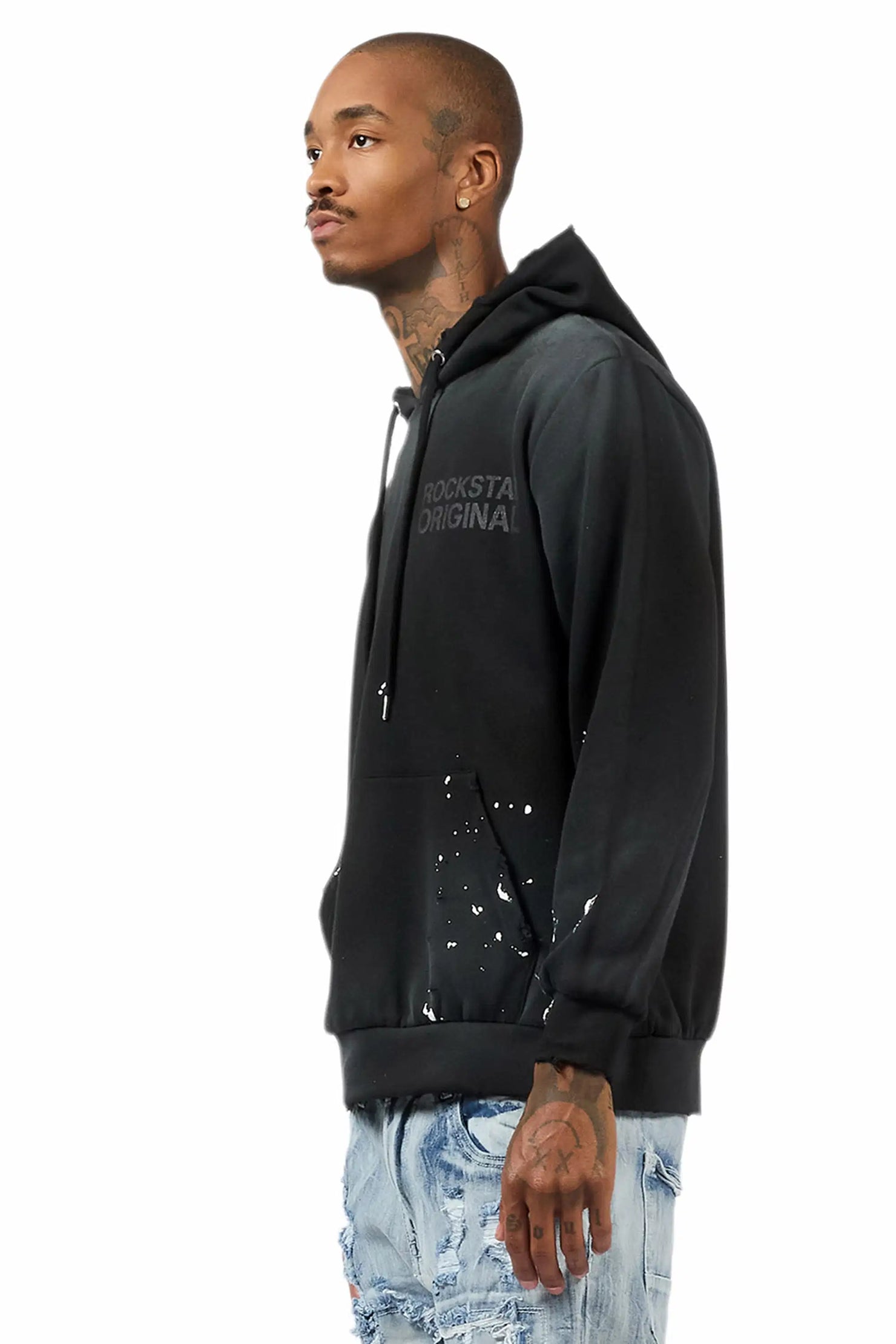 Reign Black Graphic Hoodie