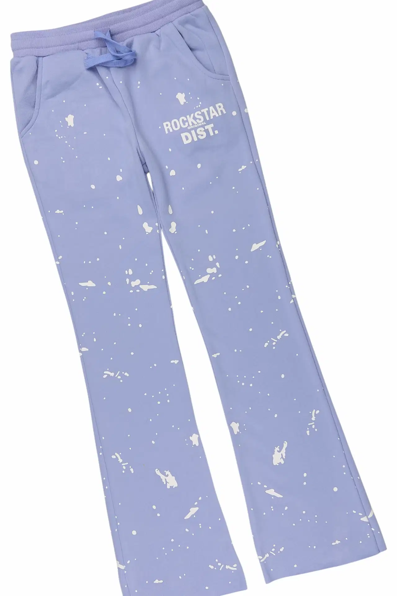 Girls Halloway Lavender Zip Up Stacked Flare Track Set