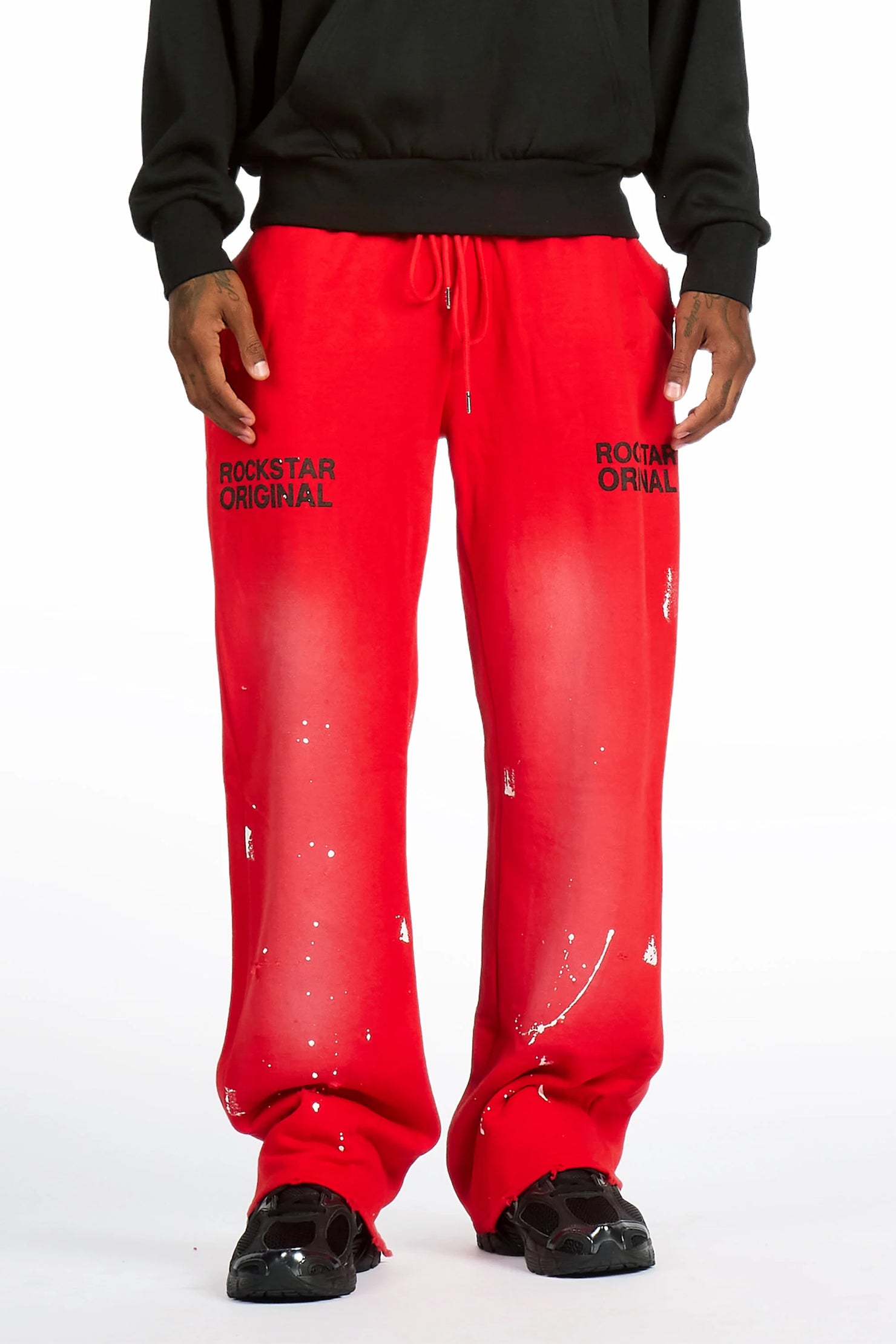 Reign Red Relaxed Track Pant
