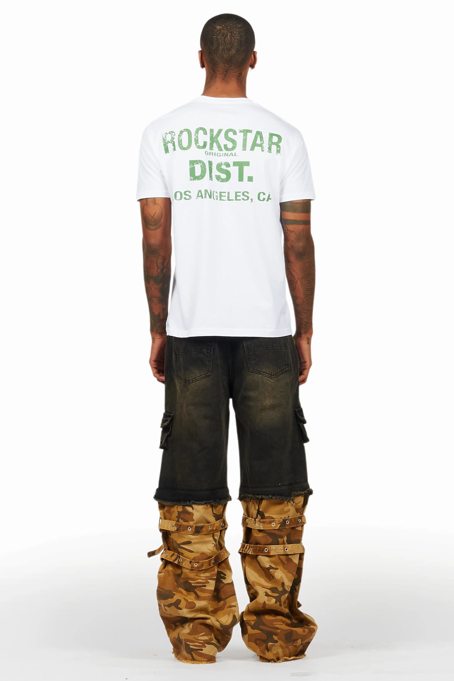 Exxus Dark Grey Baggy Fit Jean