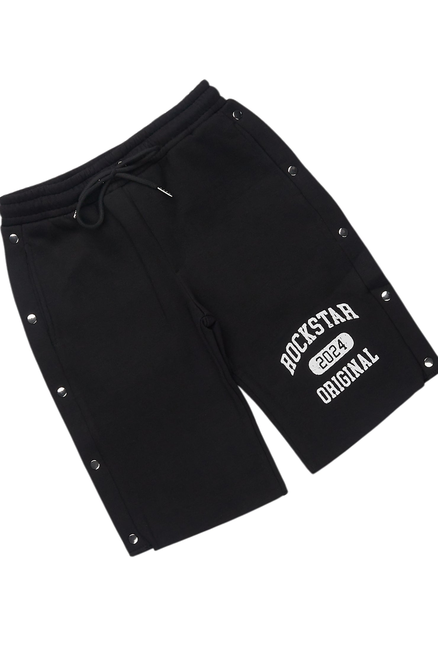 Boys Lex Black T-Shirt/Short Set