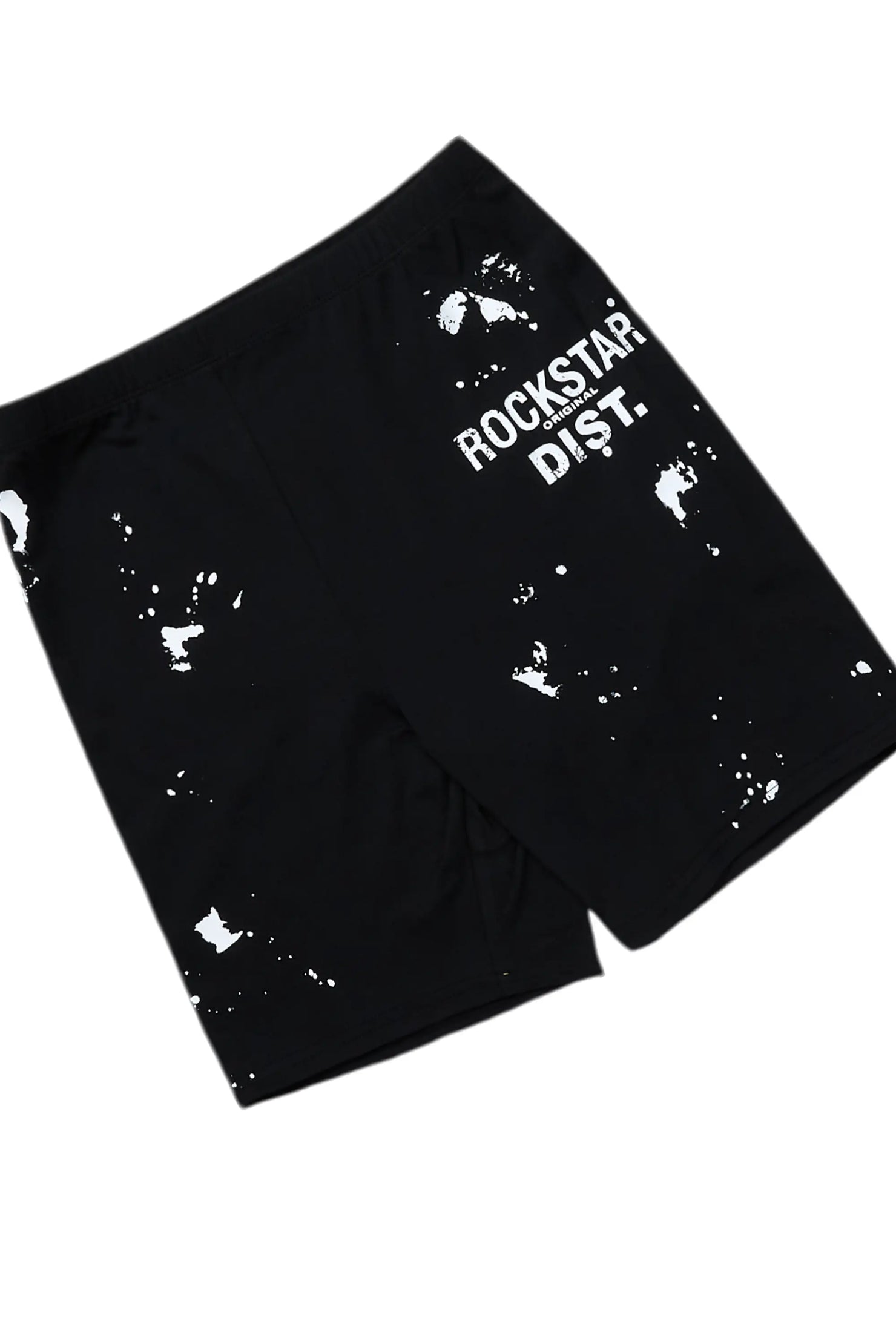 Living For It Black Bike Short Set