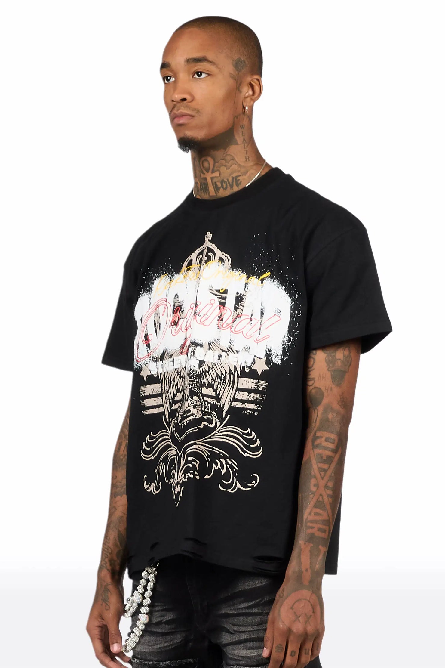Irix Black/ White Oversized Graphic T-Shirt