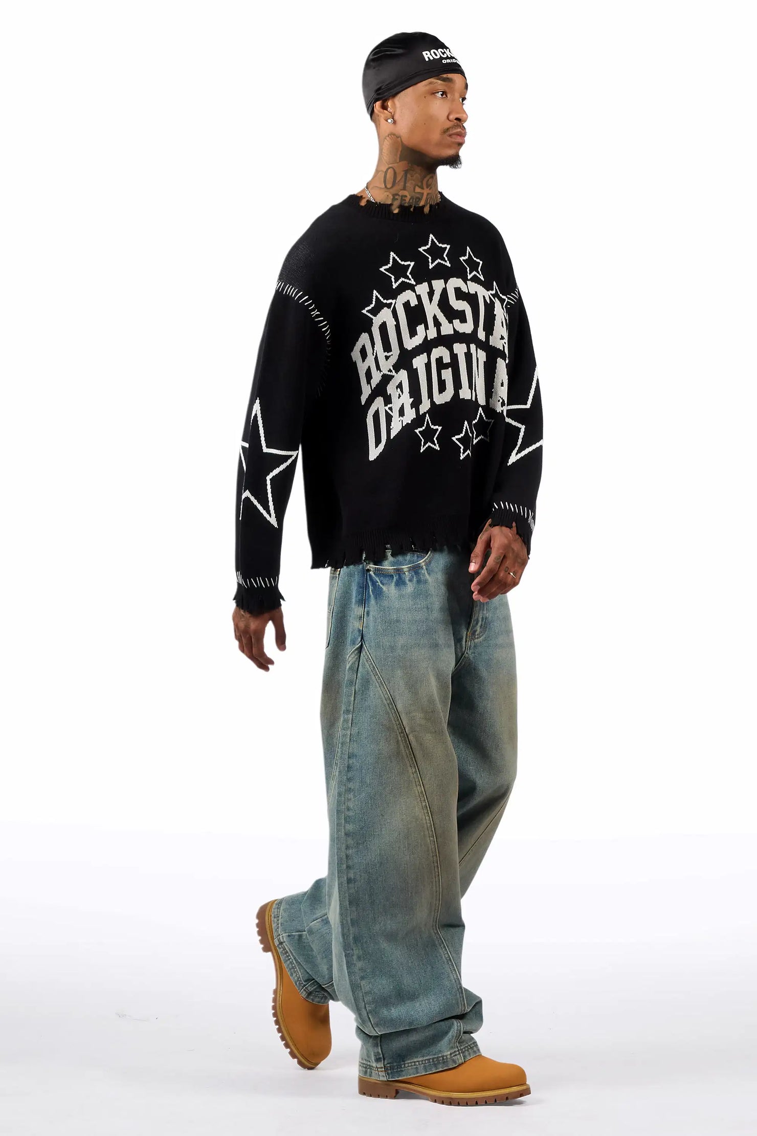 Malix Dirty Blue Barrel fit Jean