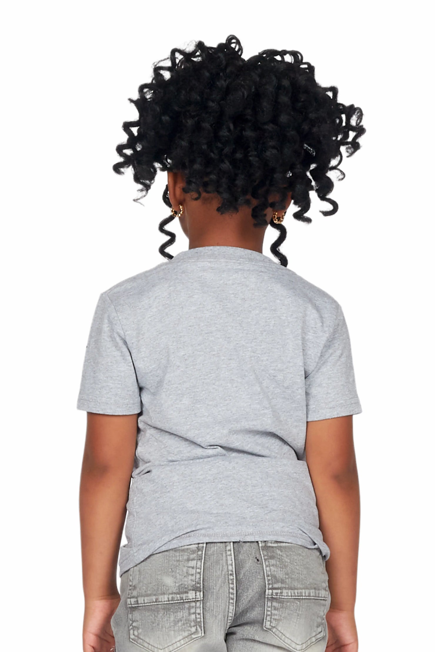 Girls Beena Grey Graphic T-Shirt