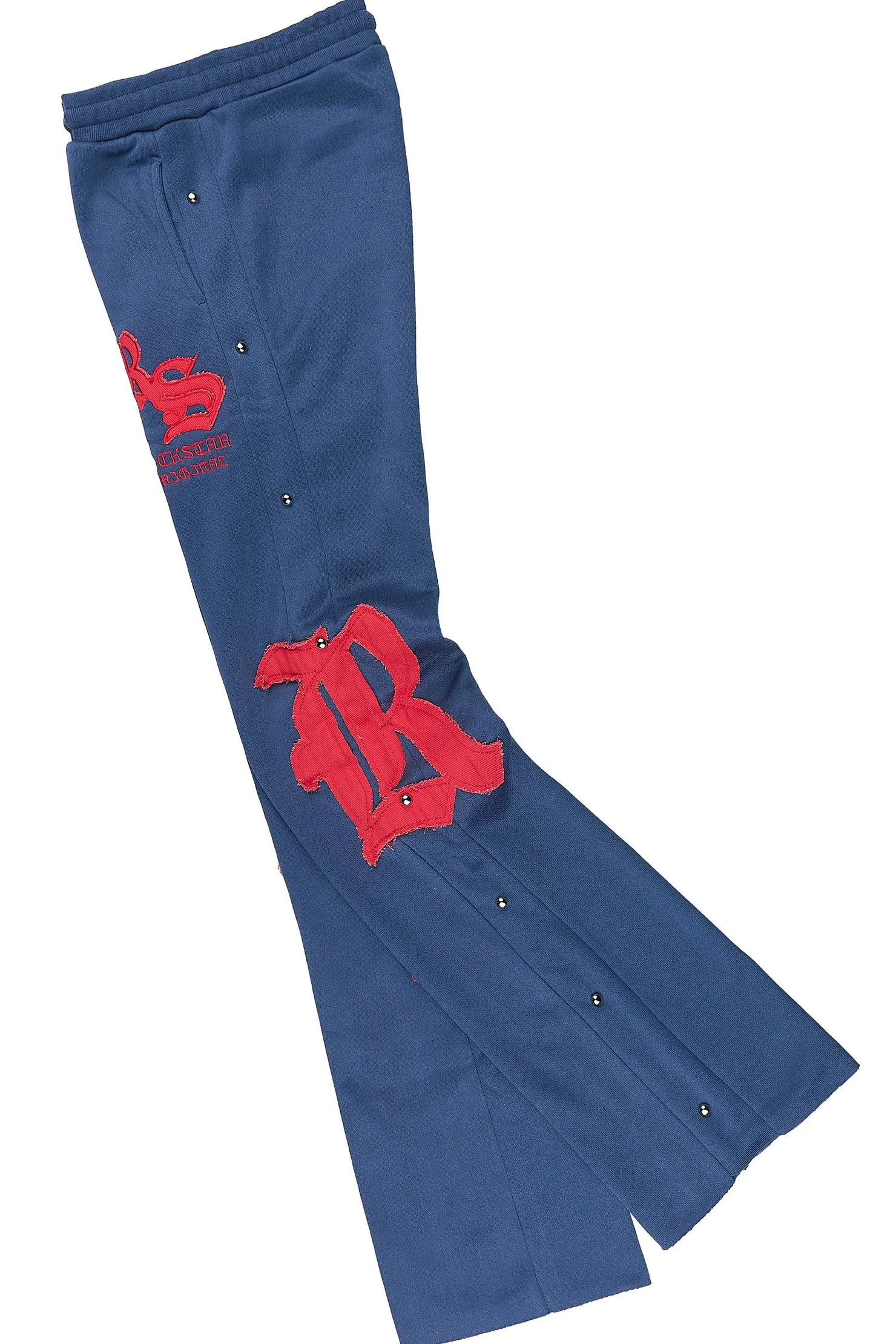 Boys Shire Navy/Red Long Sleeve Stacked Track Set