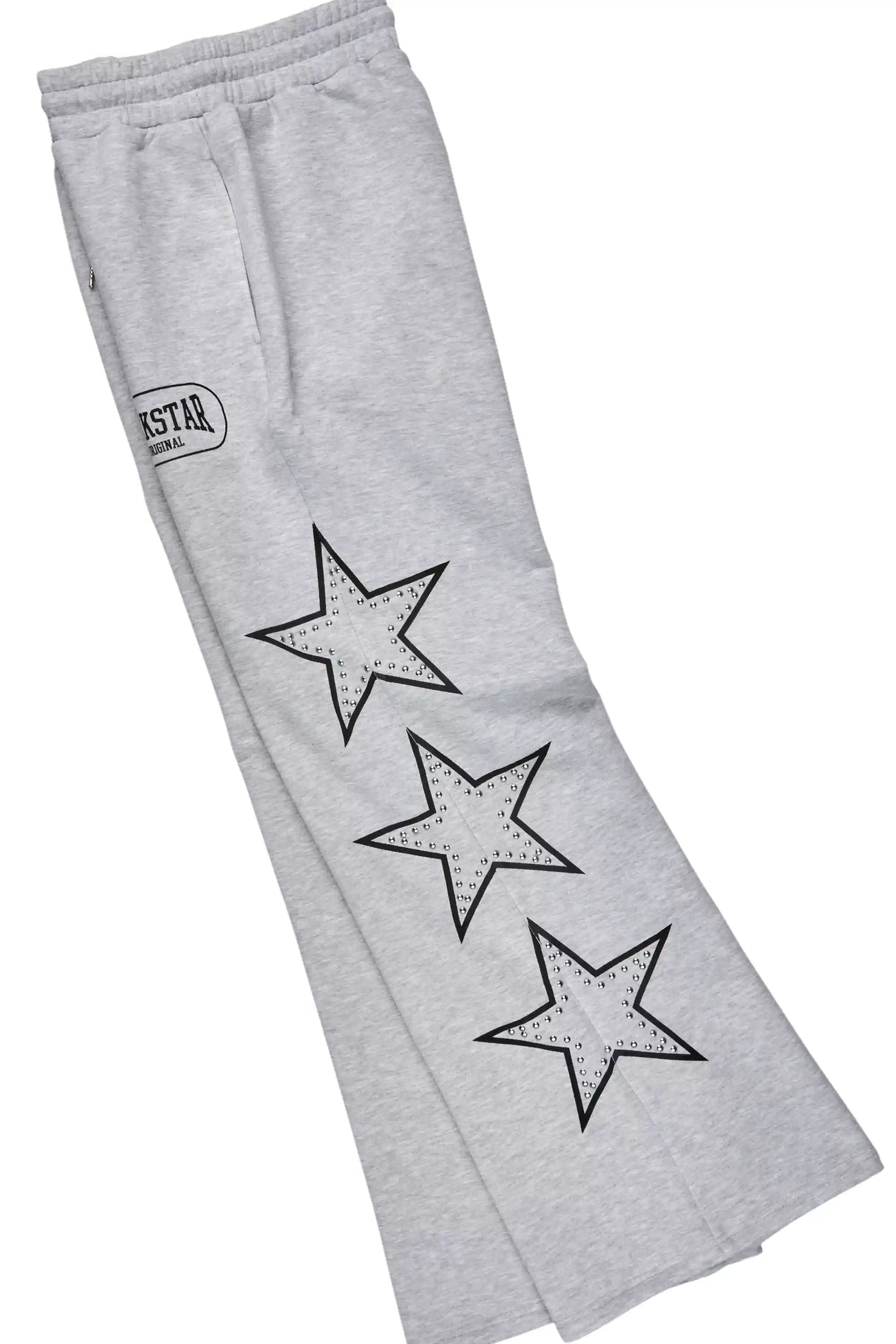 Zirka Heather Grey Hoodie Baggy Fit Pant Track Set