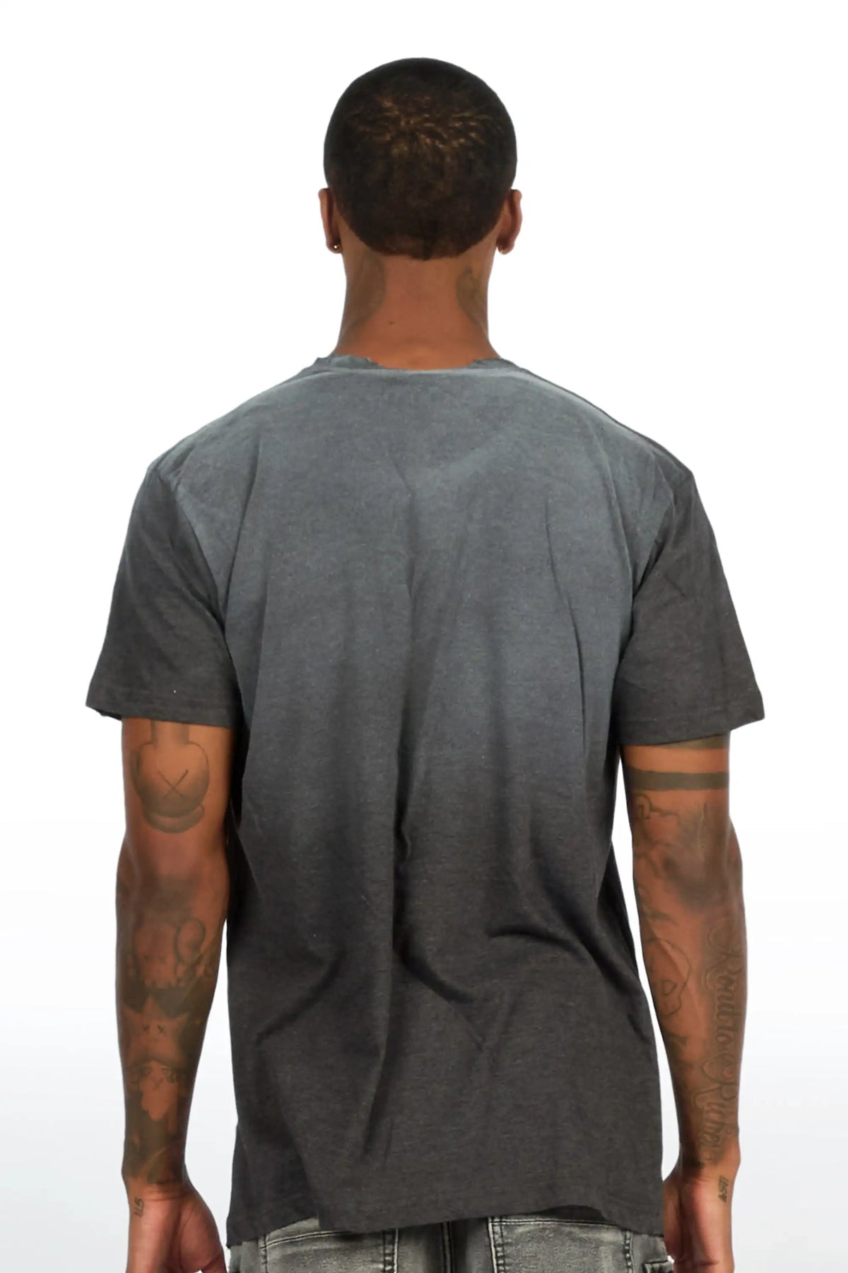 Newell Charcoal Oversized Graphic T-Shirt