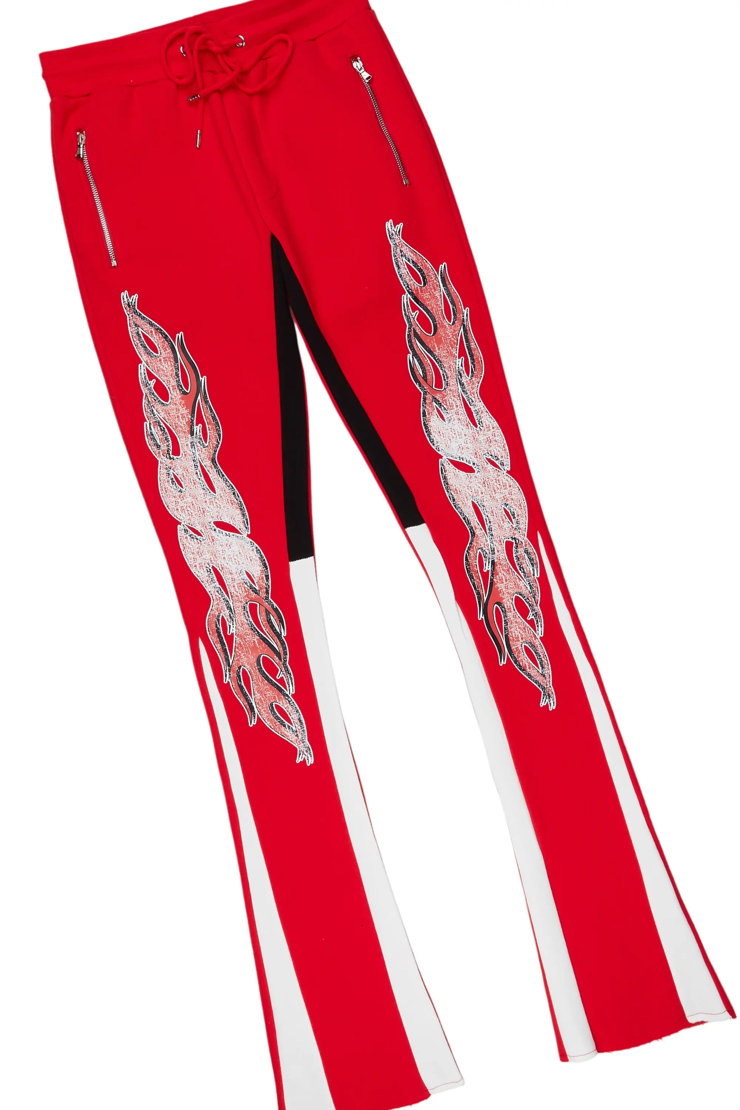 Yash Red Super Stacked Flare Track Set