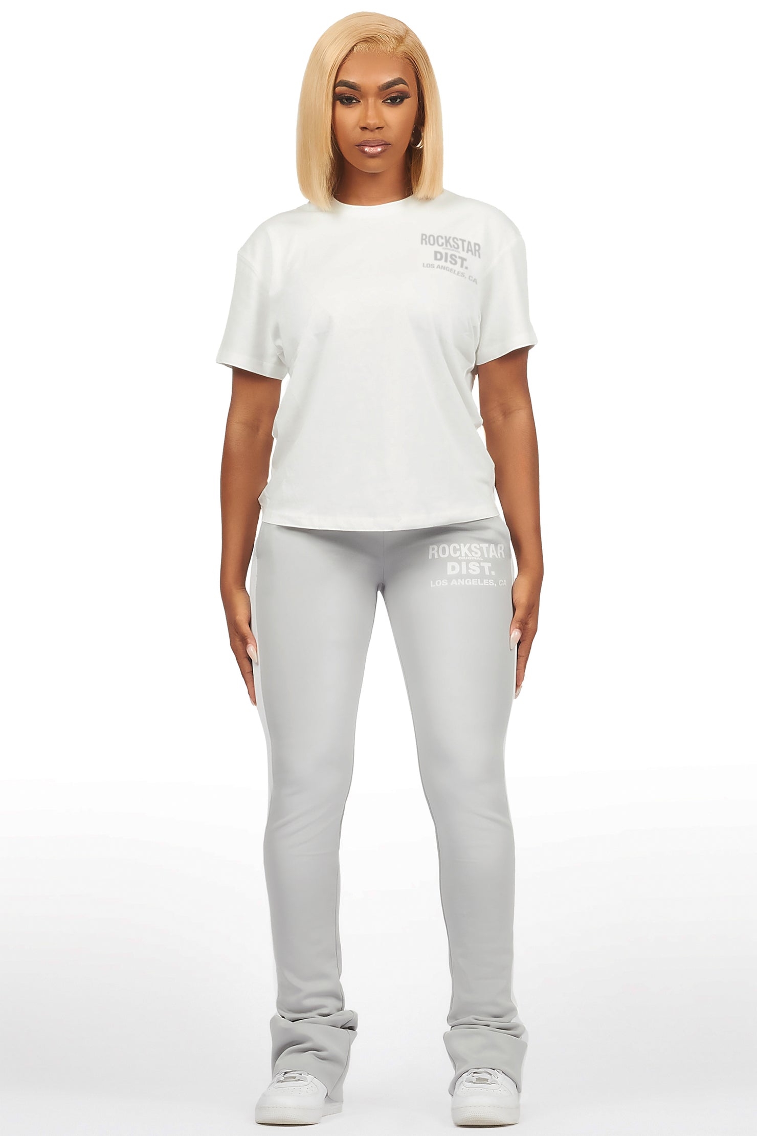 Atlanty 2.0 White/Grey T-Shirt Trackset