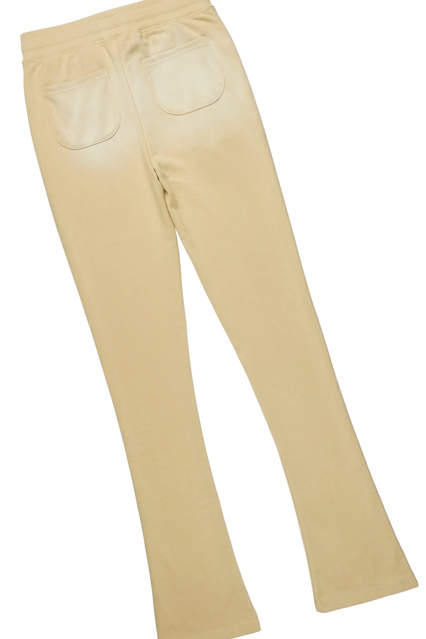 Tabor White/Beige T-Shirt/Stacked Flare Track Set