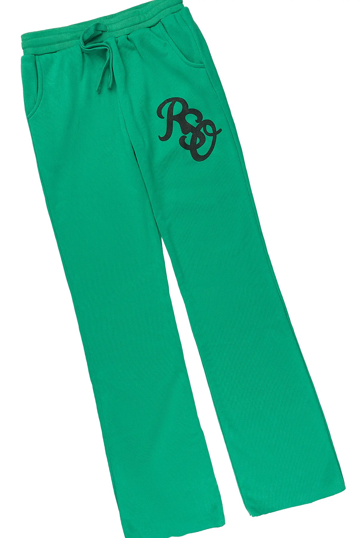 Boys Anvil Black/Green Hoodie Track Set