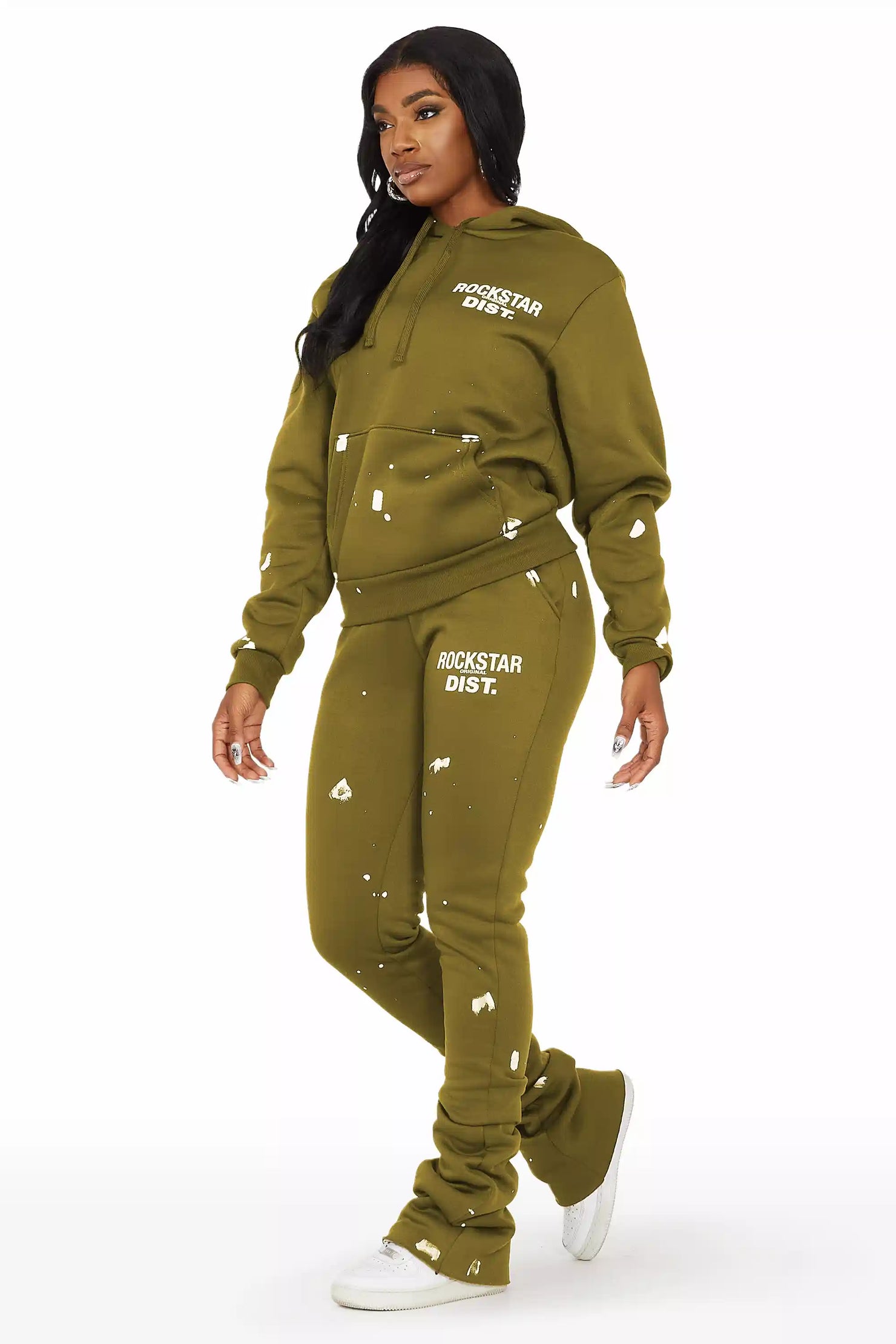 Hadley Olive Super Stacked Trackset