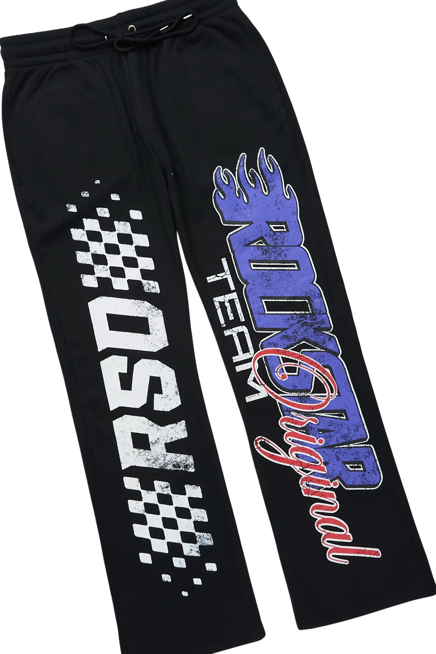 Flash Black/Multi Hoodie/Baggy Pant Track Set