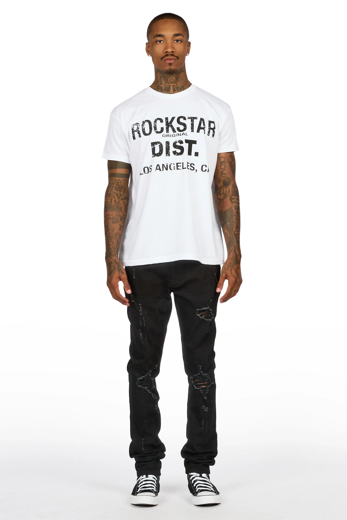 Minton Jet Black Skinny Fit Jean