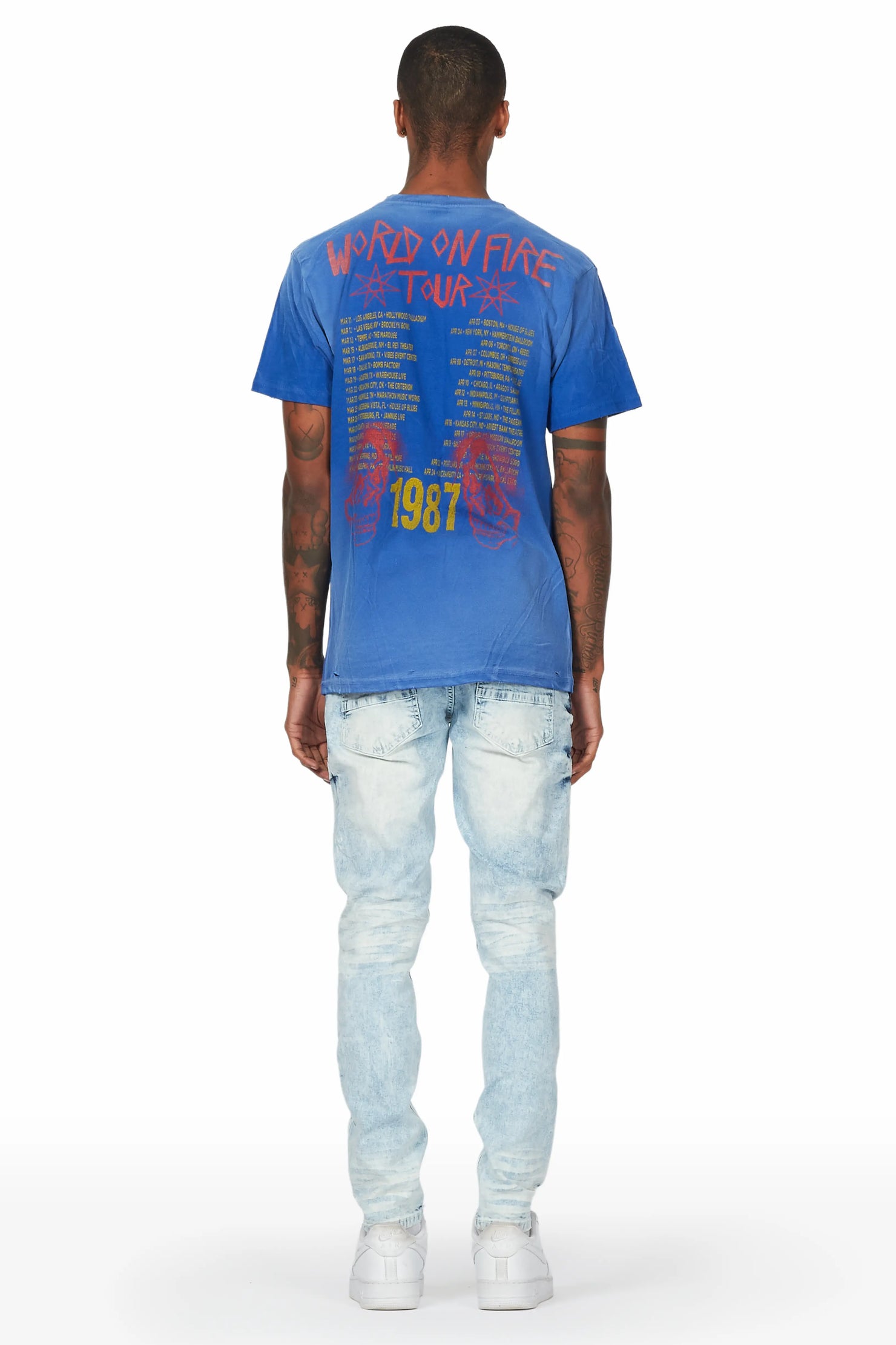 Vinny Beach Blue Stretch Jean