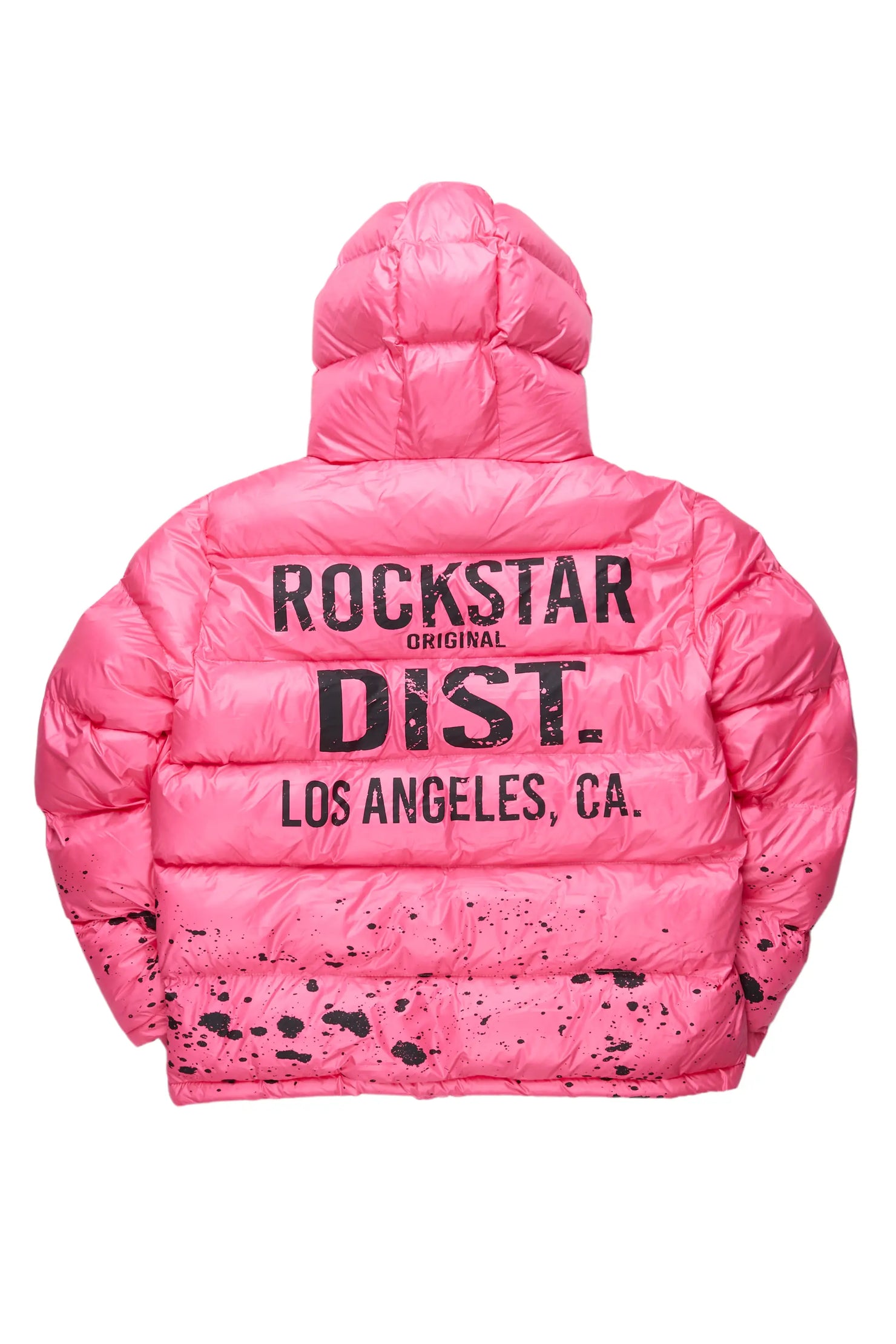 Art Dist. Pink Puffer Jacket