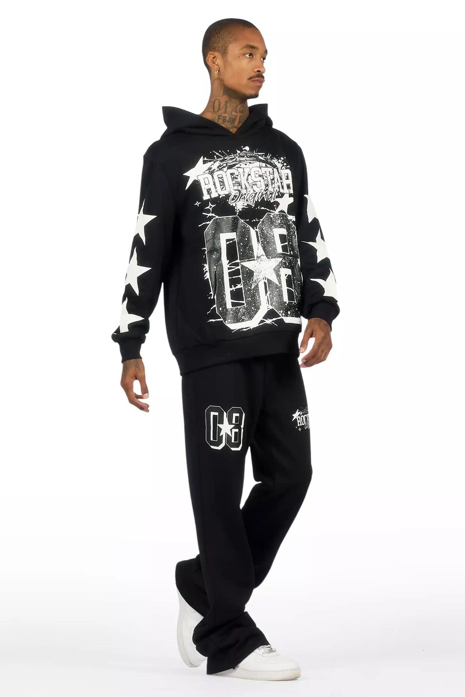 Allstar Black Stacked Track Set