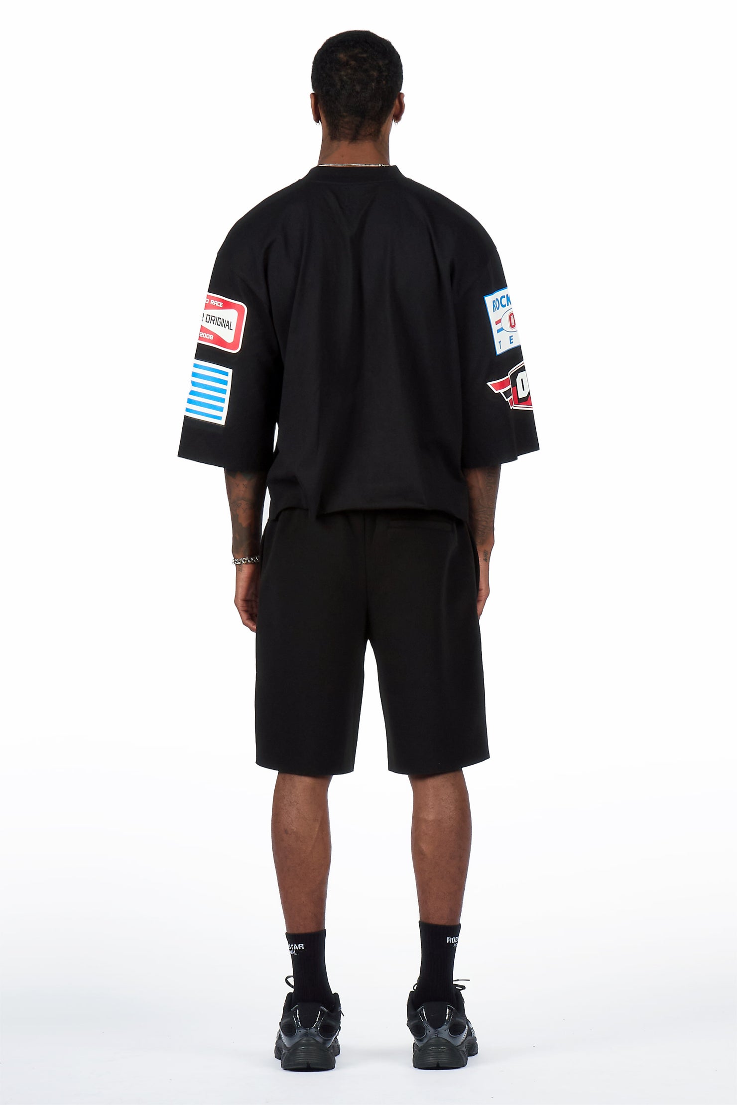 Corridor Black T-Shirt/Short Set