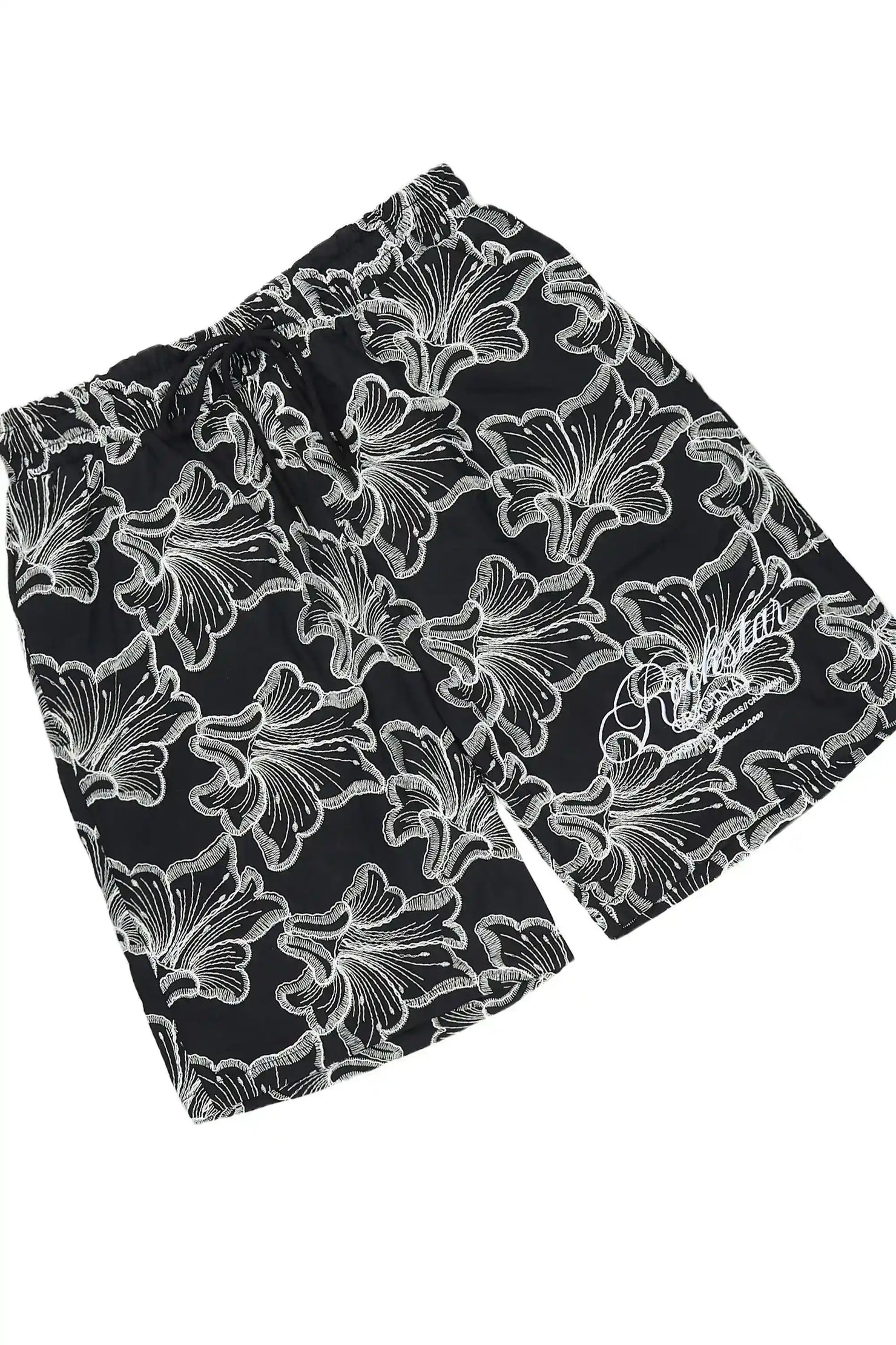 Phineas Black Button Down Shirt/Short Set