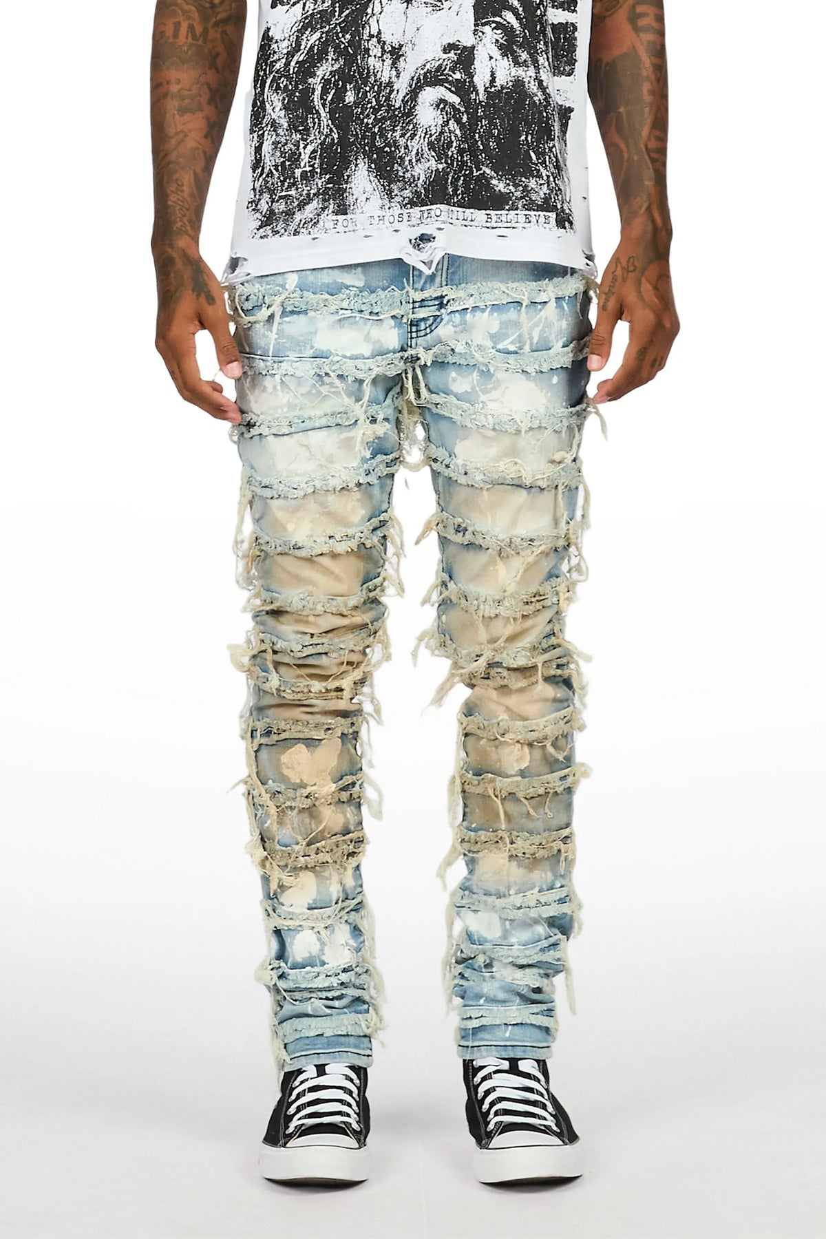 Garson Light Wash Skinny Fit Jean