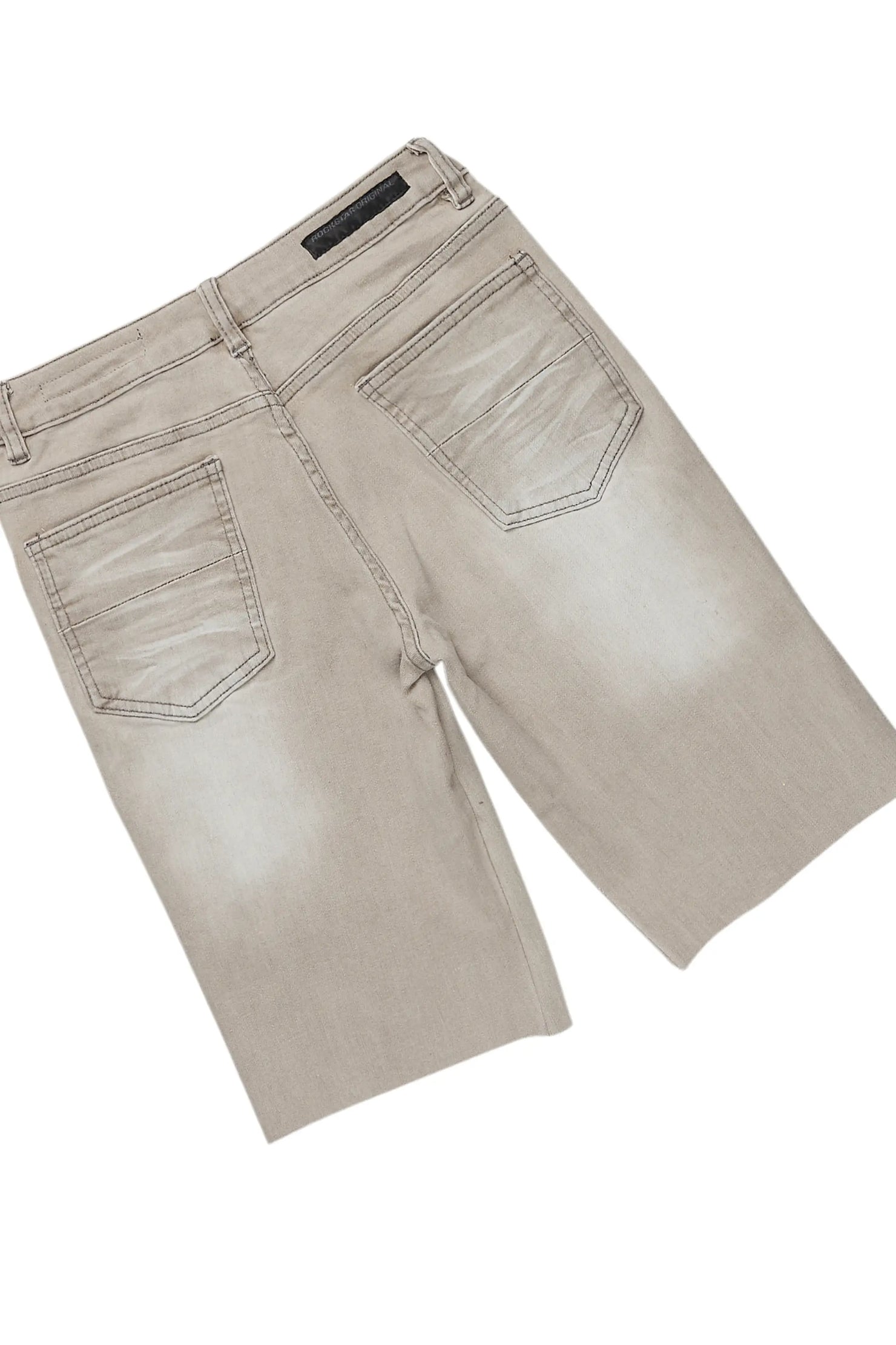 Boys Eddie White/Yellow T-Shirt/Denim Short Set