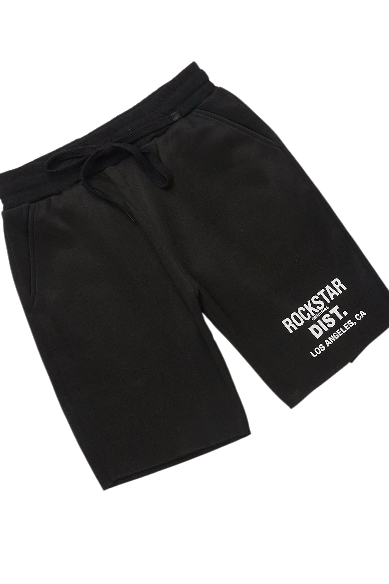 Dalasia Black T-Shirt Short Set