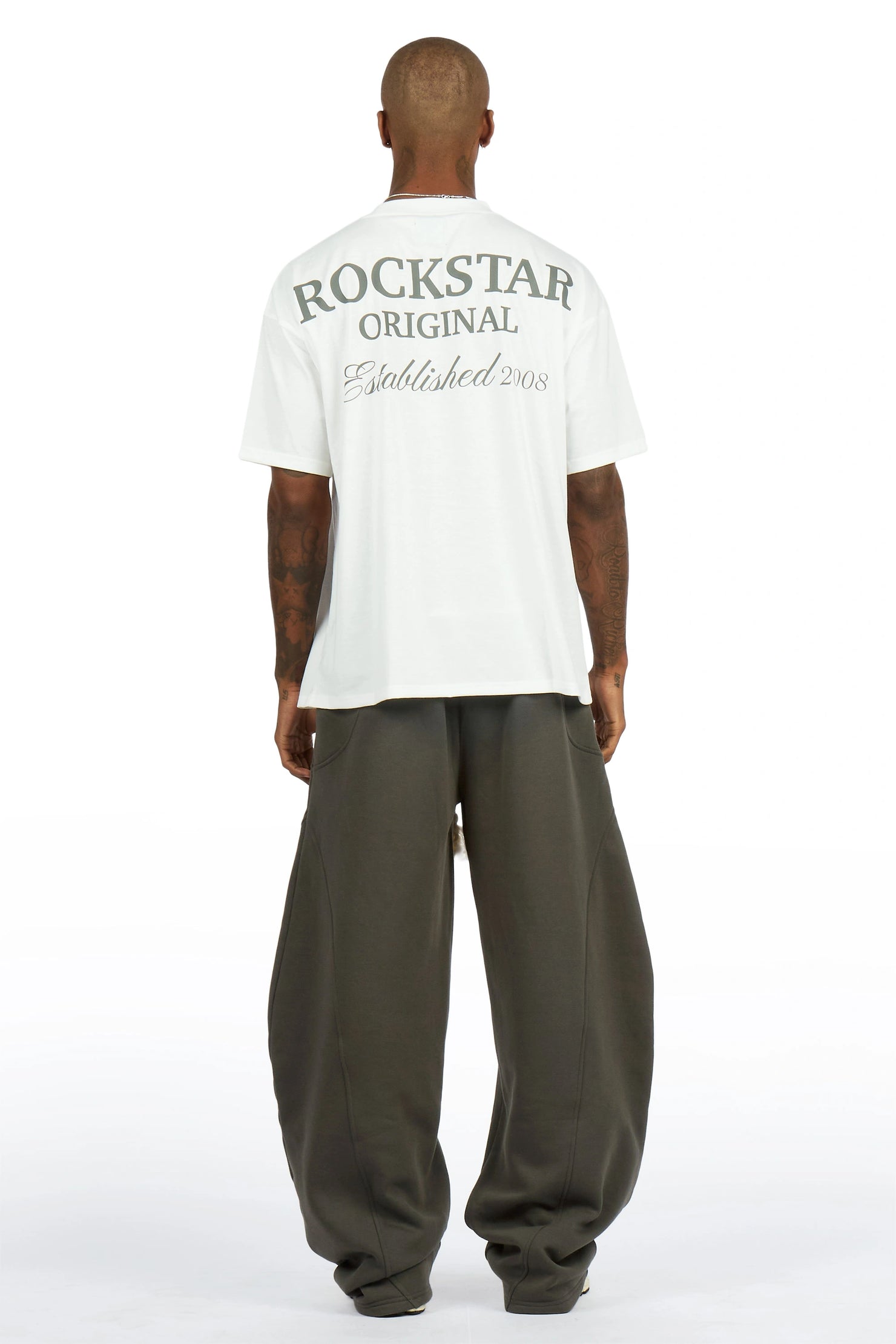 Maximillian Grey T-Shirt/Barrel Fit Set
