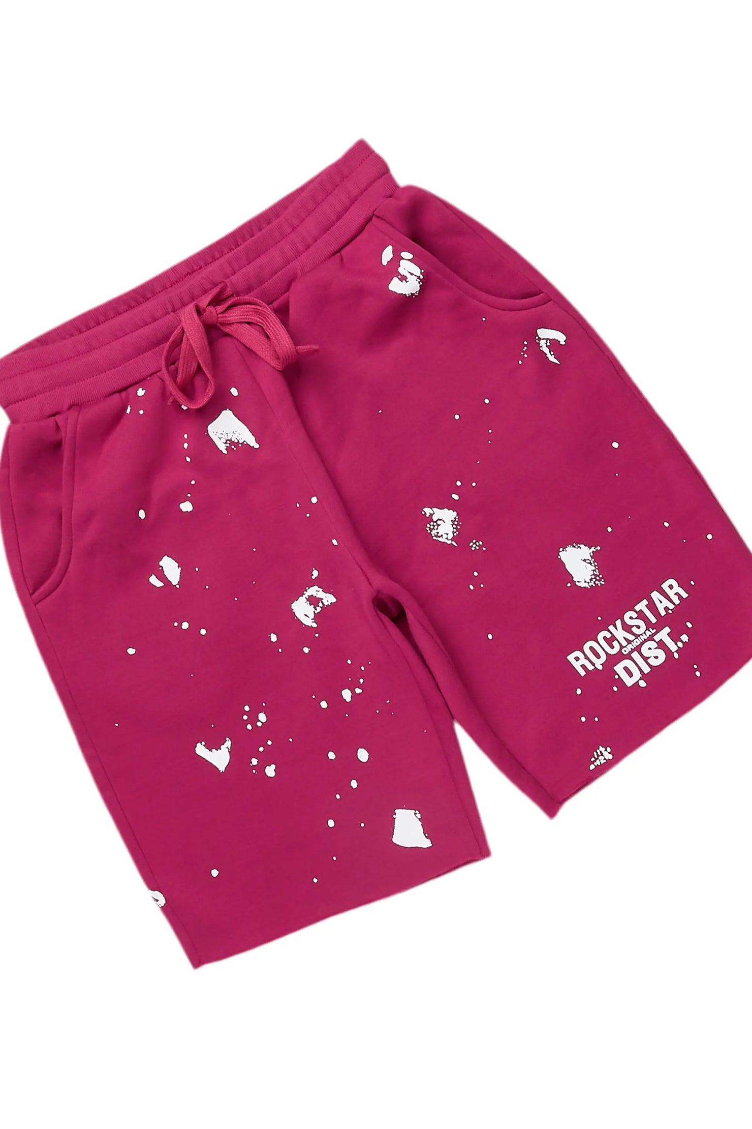 Just Between Us Fuchsia Short Set