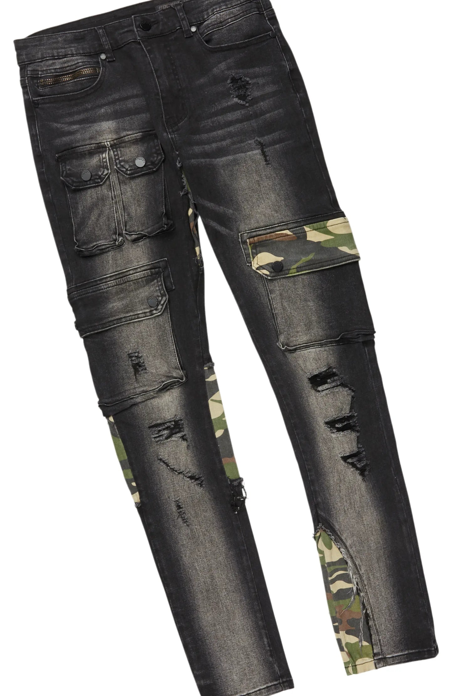 Barrett Black Hoodie & Zeta Slim Fit Jean Bundle