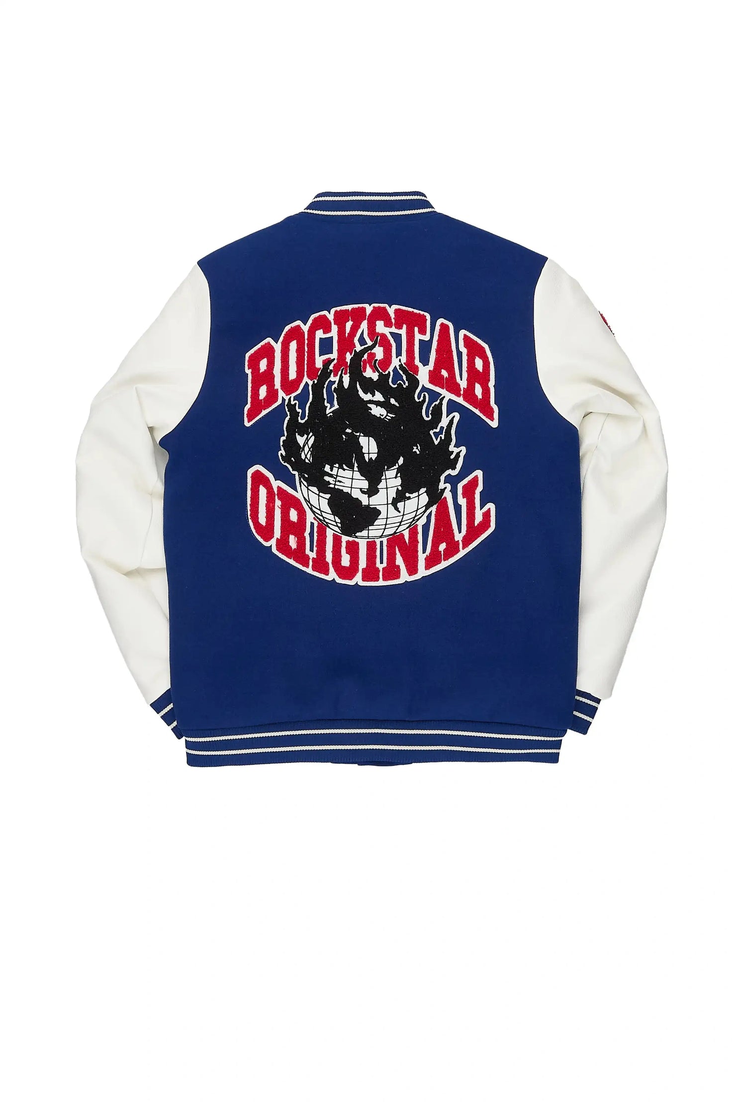 Boys Gallant Navy Varsity Jacket