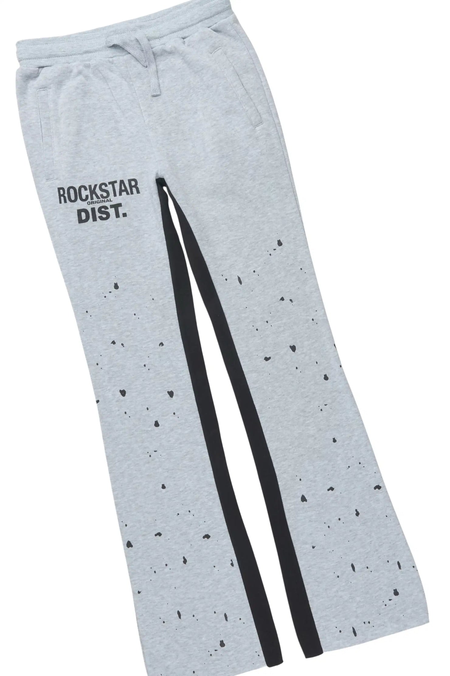 Boys Raffer Grey/Black Stacked Flare Track Set