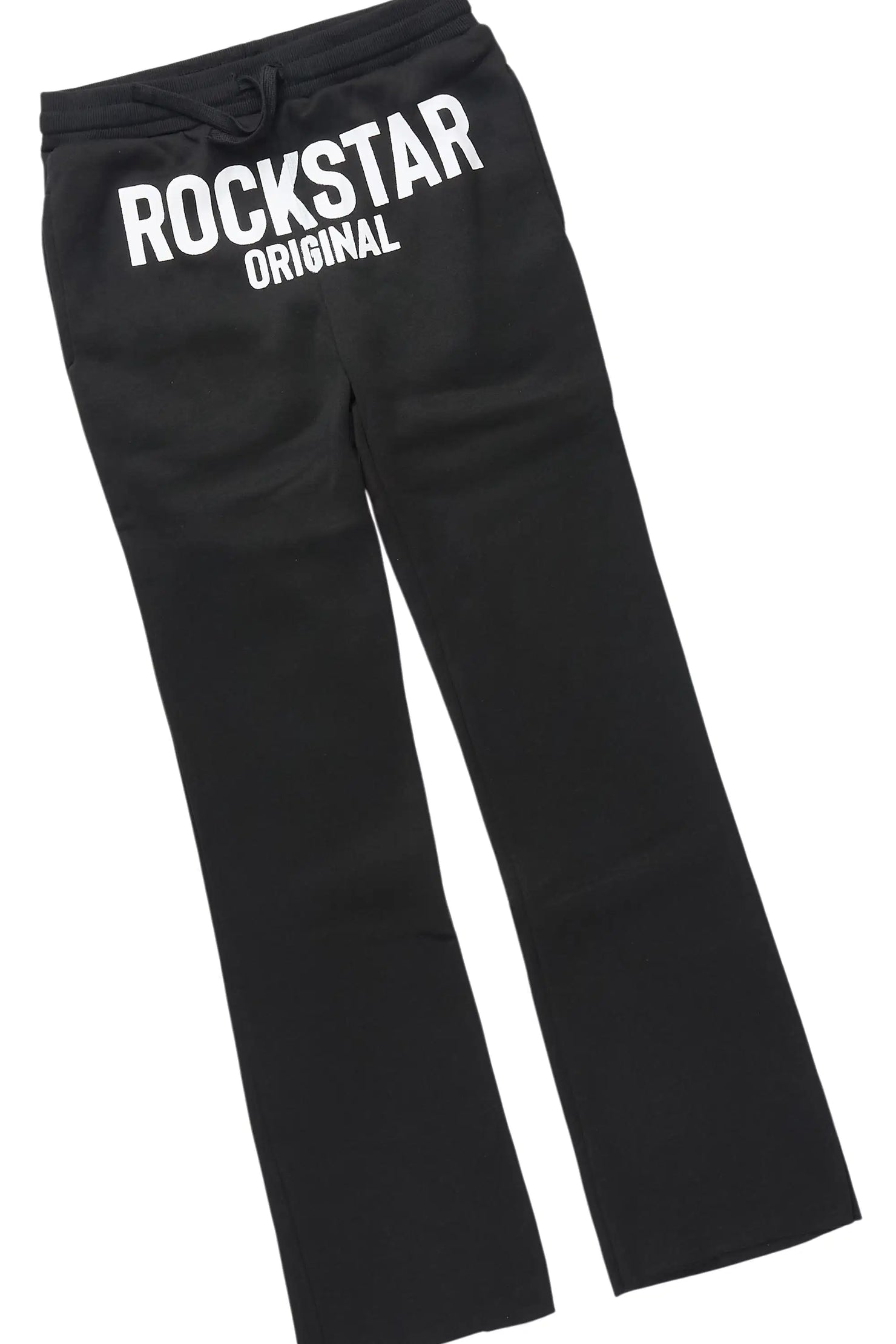Boys Mikasso Black/White Stacked Flare Tack Set
