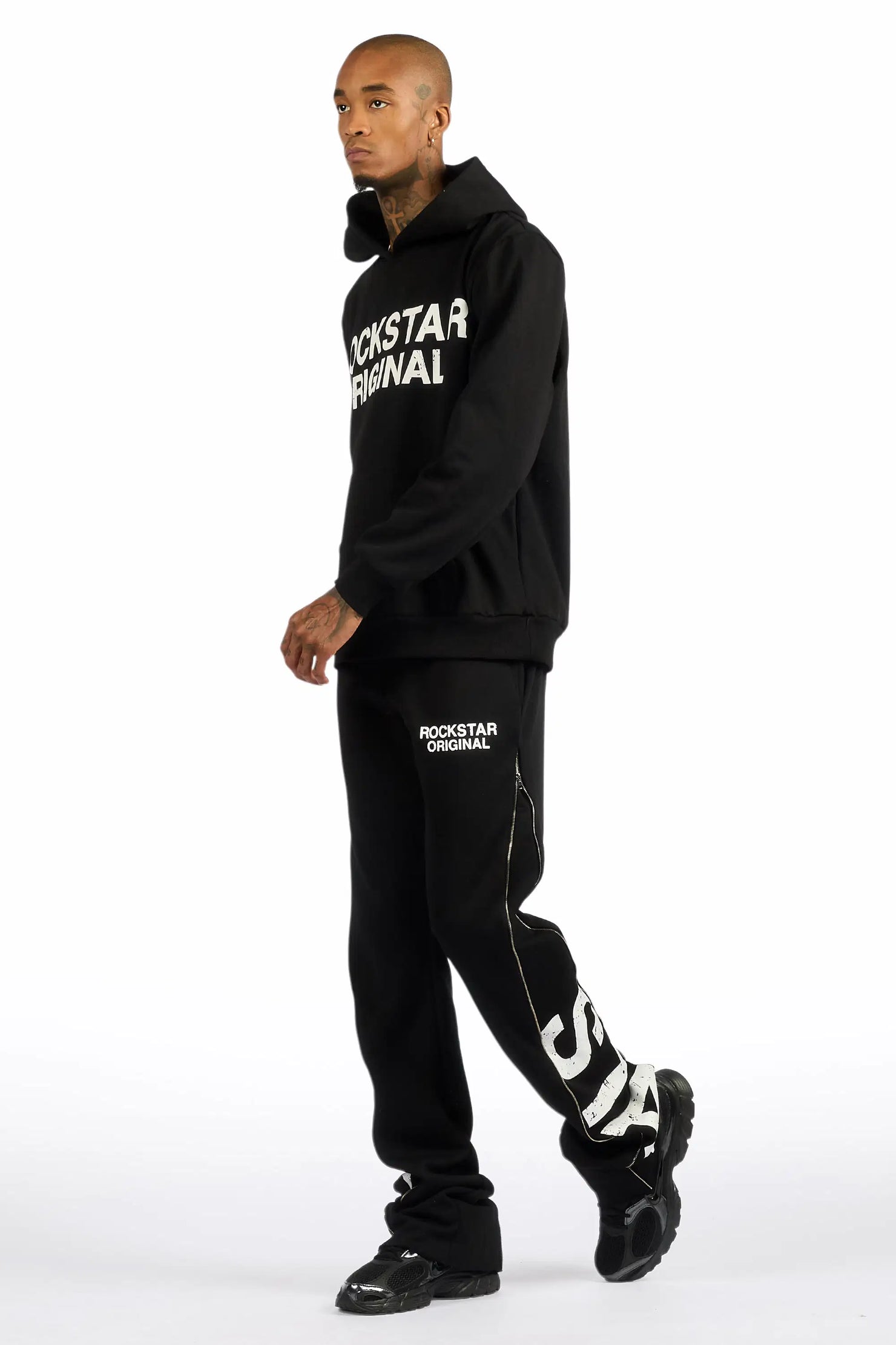 Deniska Black Stacked Track Set