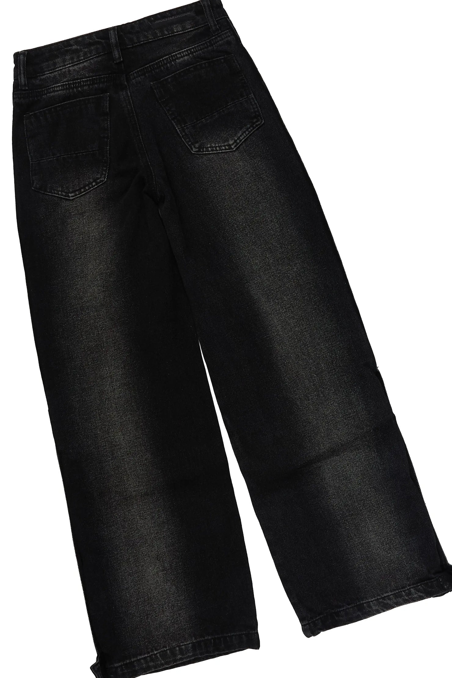 Boys Zeus Charcoal/Dark Grey Long Sleeve T-Shirt Baggy Jean Set