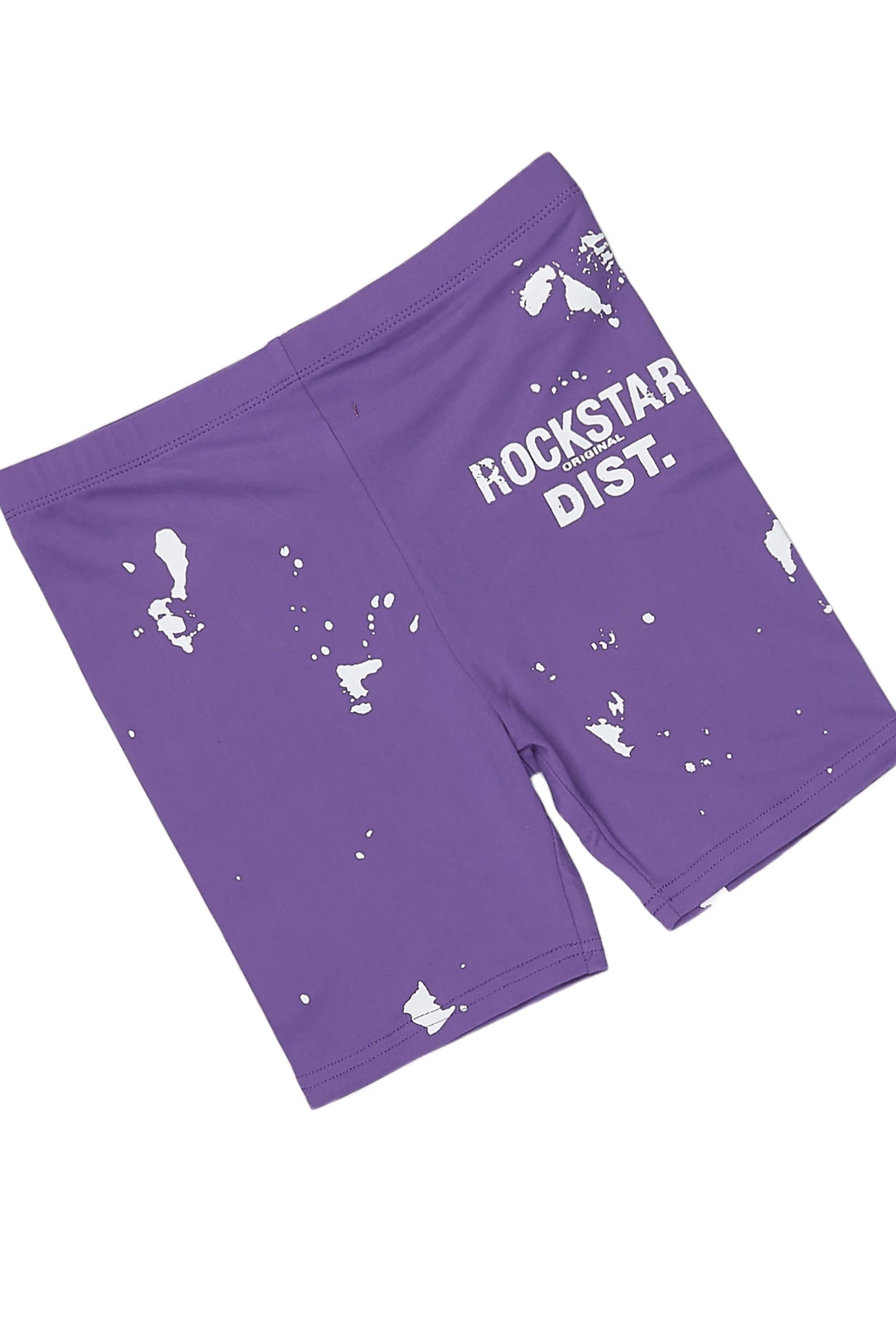 Girls Purple Living For It Short Set