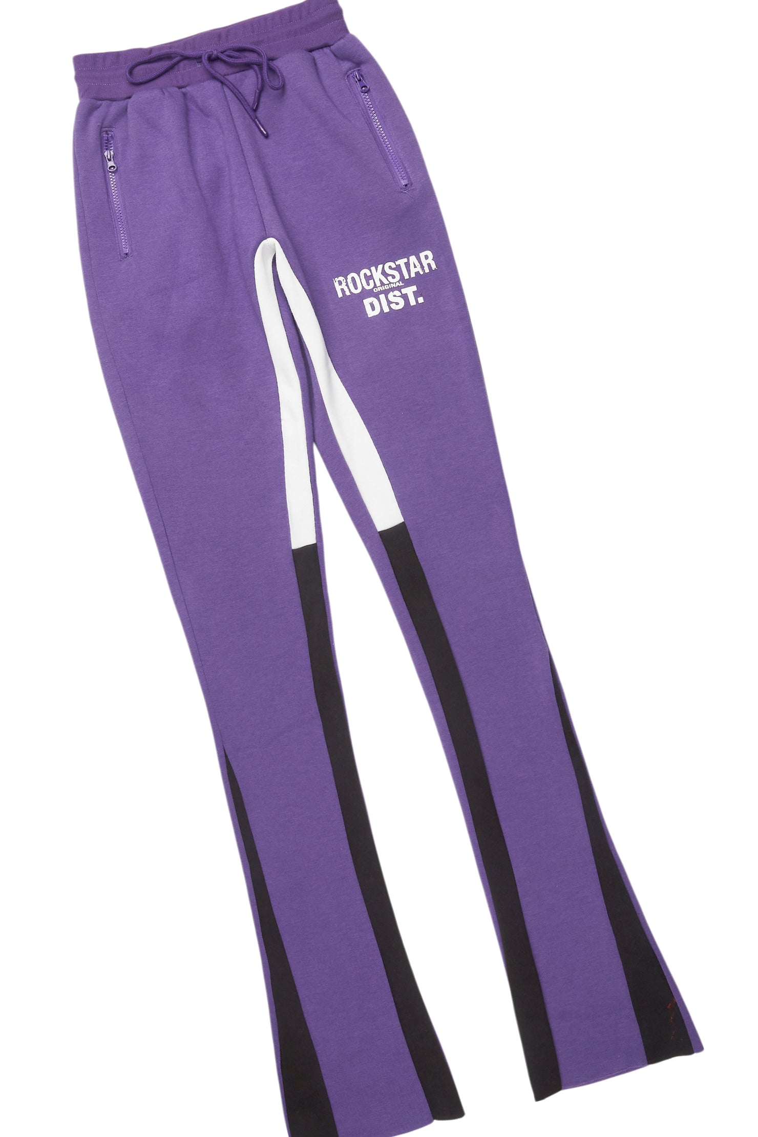 Dalasia White/Purple T-Shirt Trackset