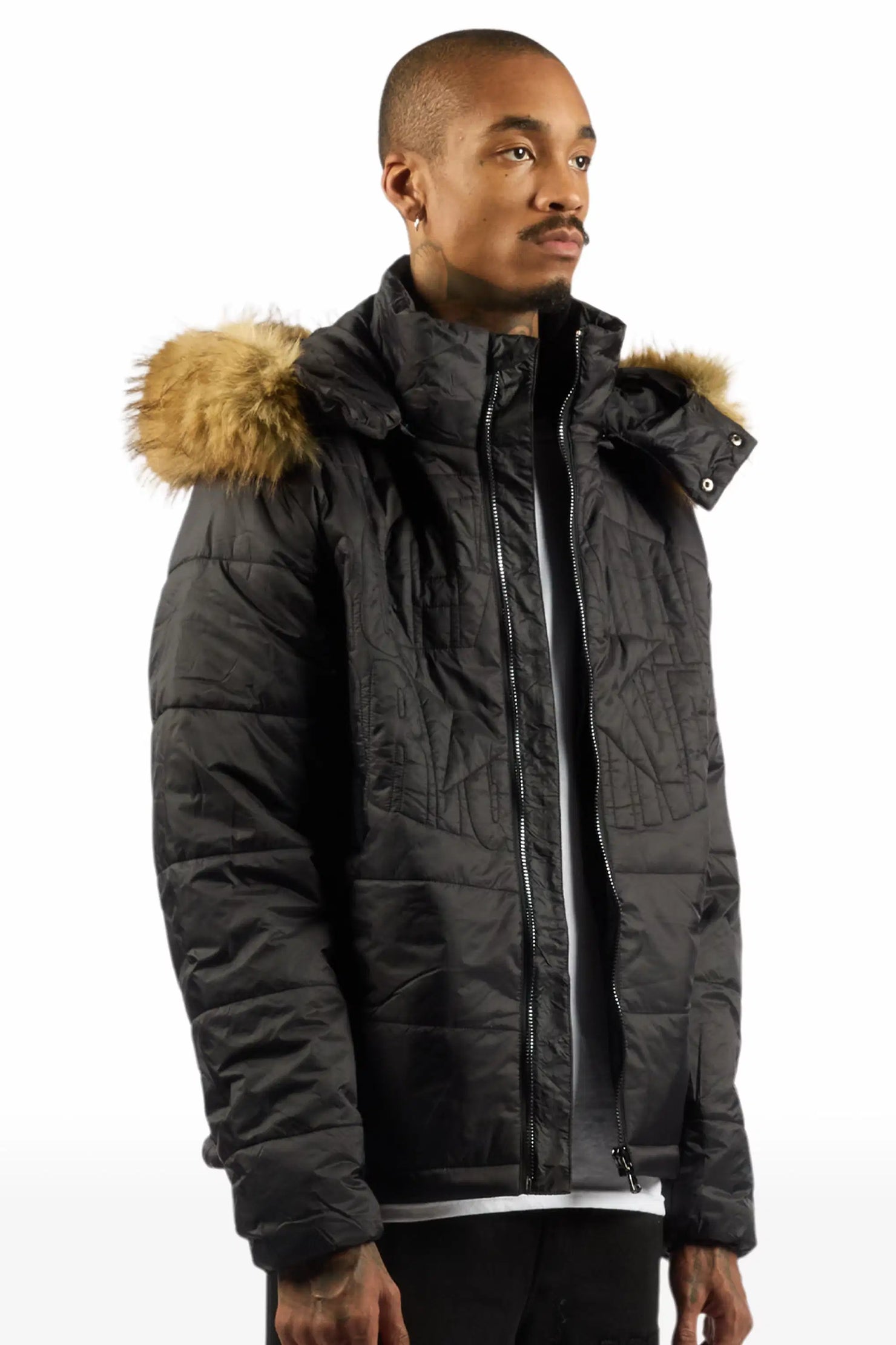 Chillwave Black Puffer Jacket