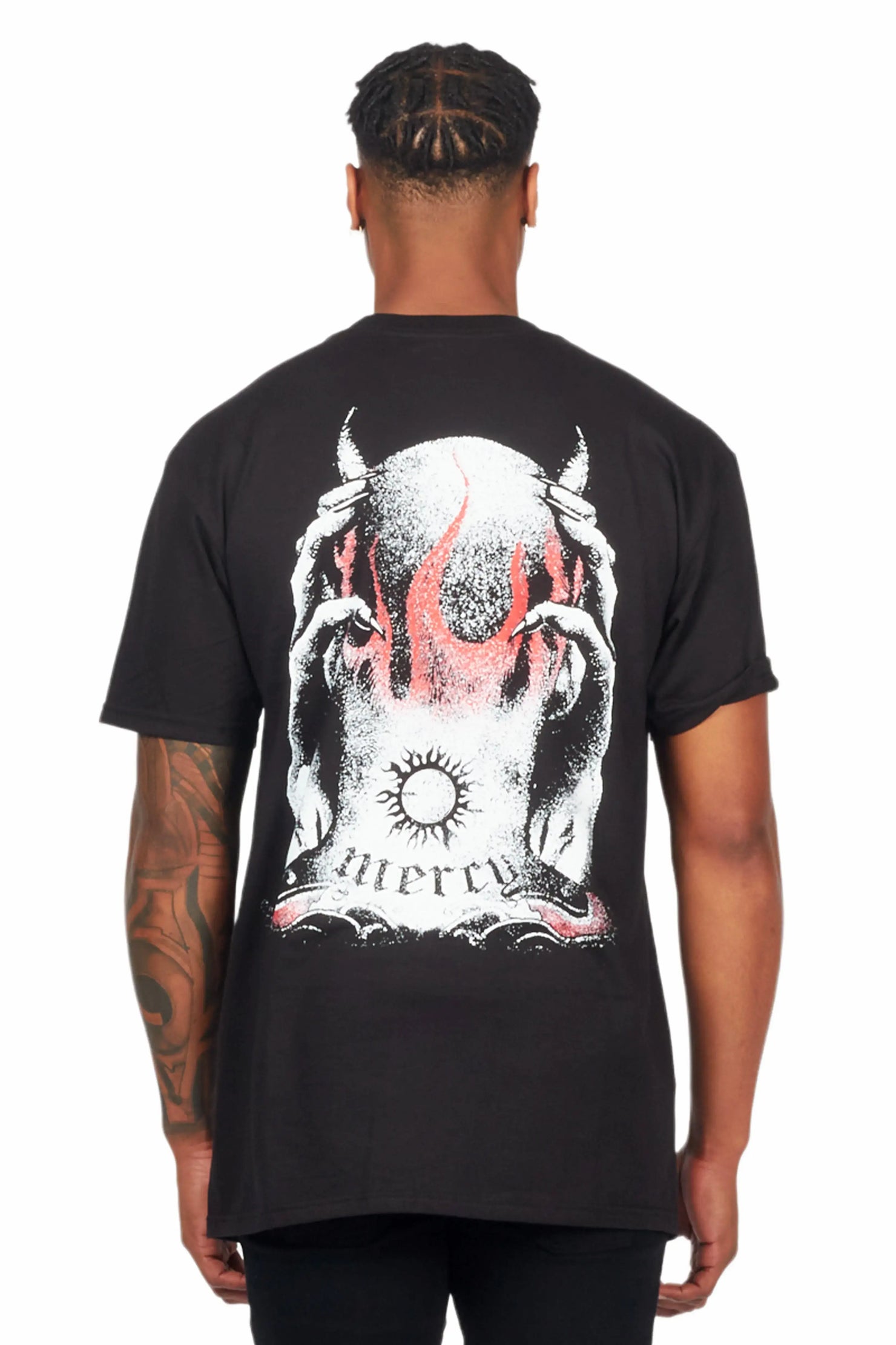 Mercy Black Graphic T-Shirt