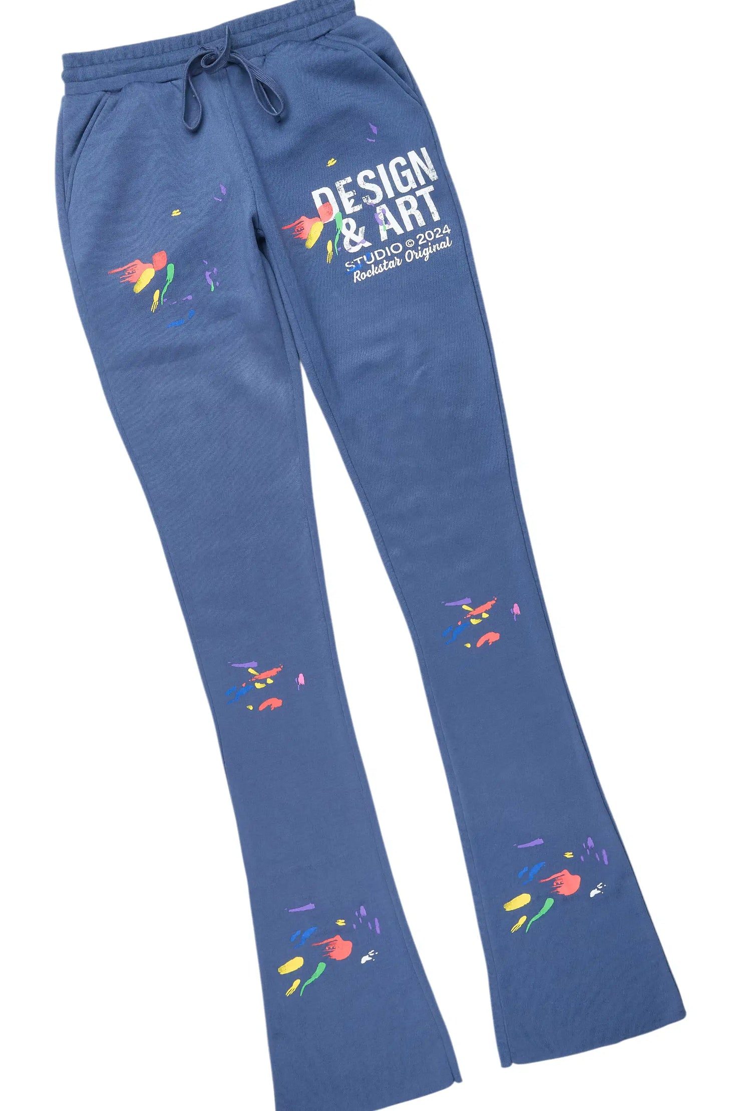 Kristiane Navy Crop Super Stacked Trackset