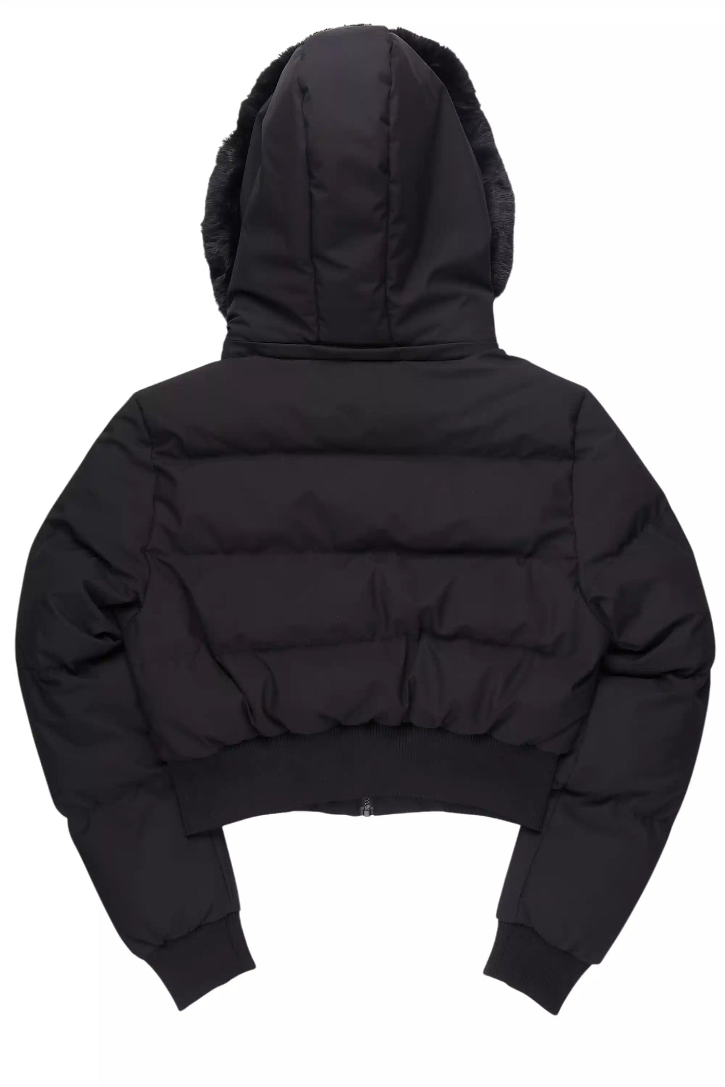 Rosa Black Puffer Jacket
