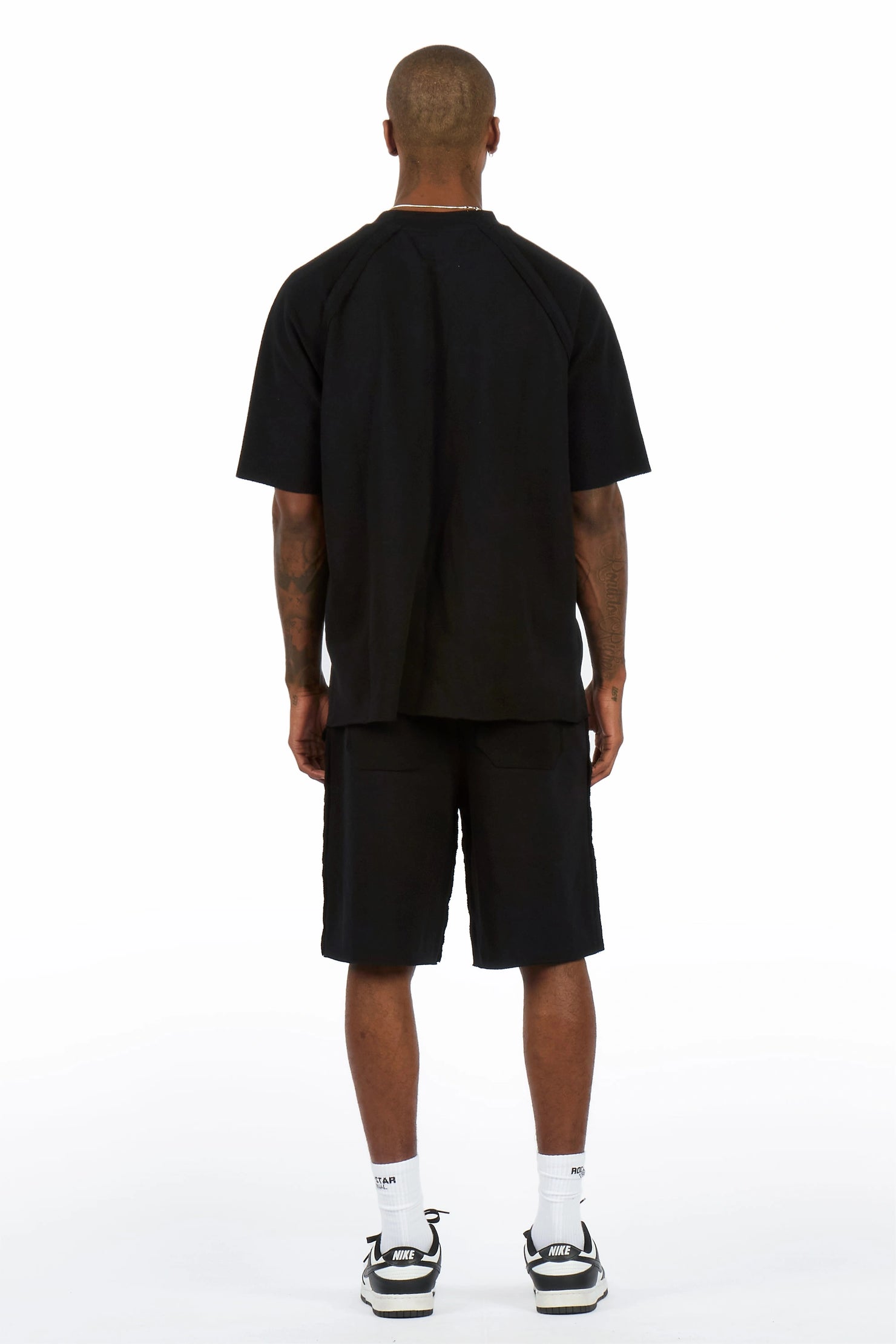 Essential Black T-Shirt/Short Set