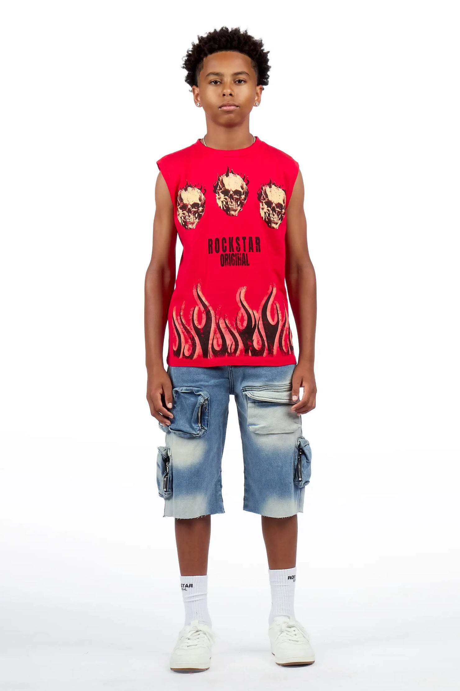 Boys Pocketeer Tint Denim Short