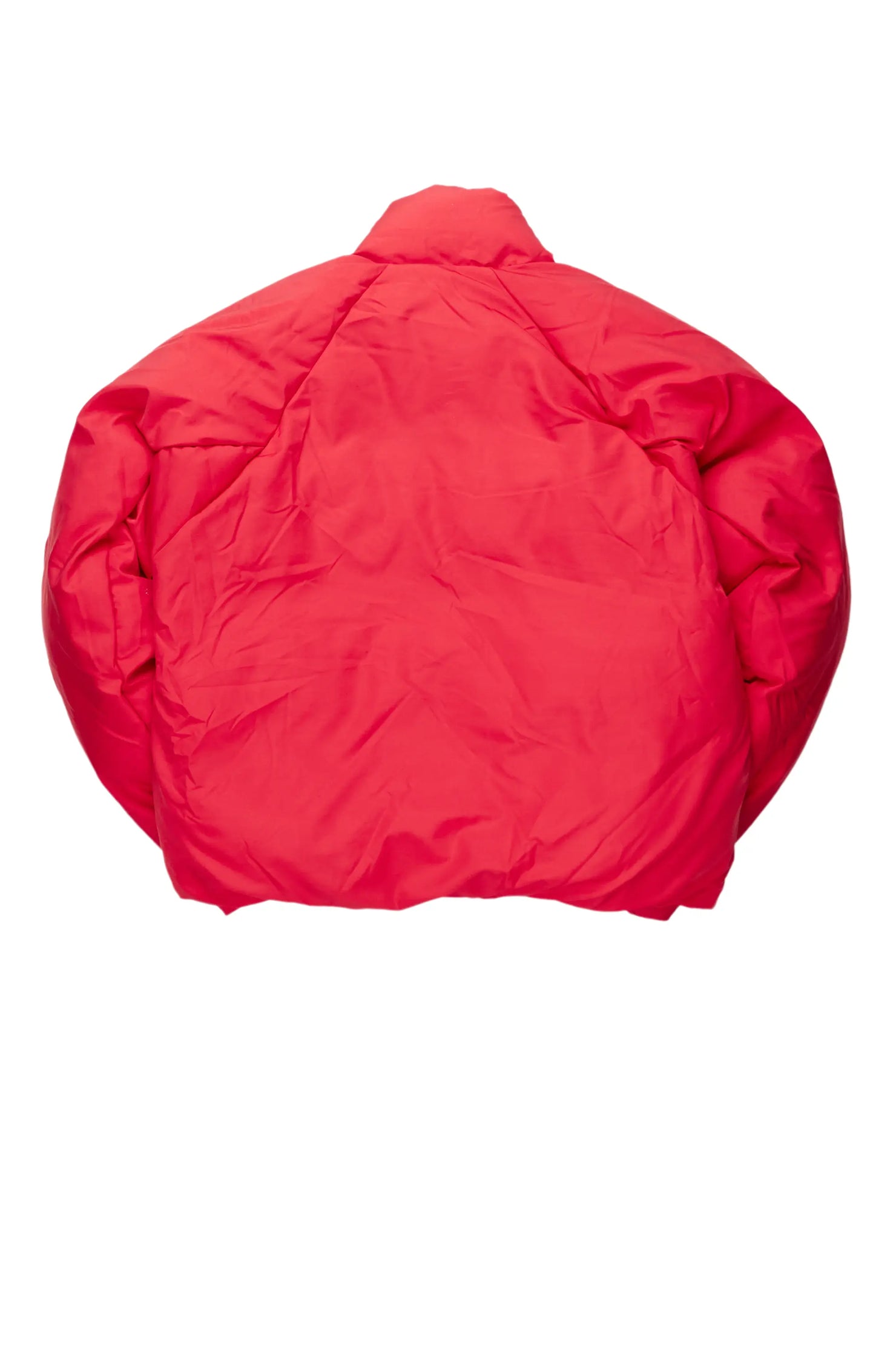 Damien Red Puffer Jacket
