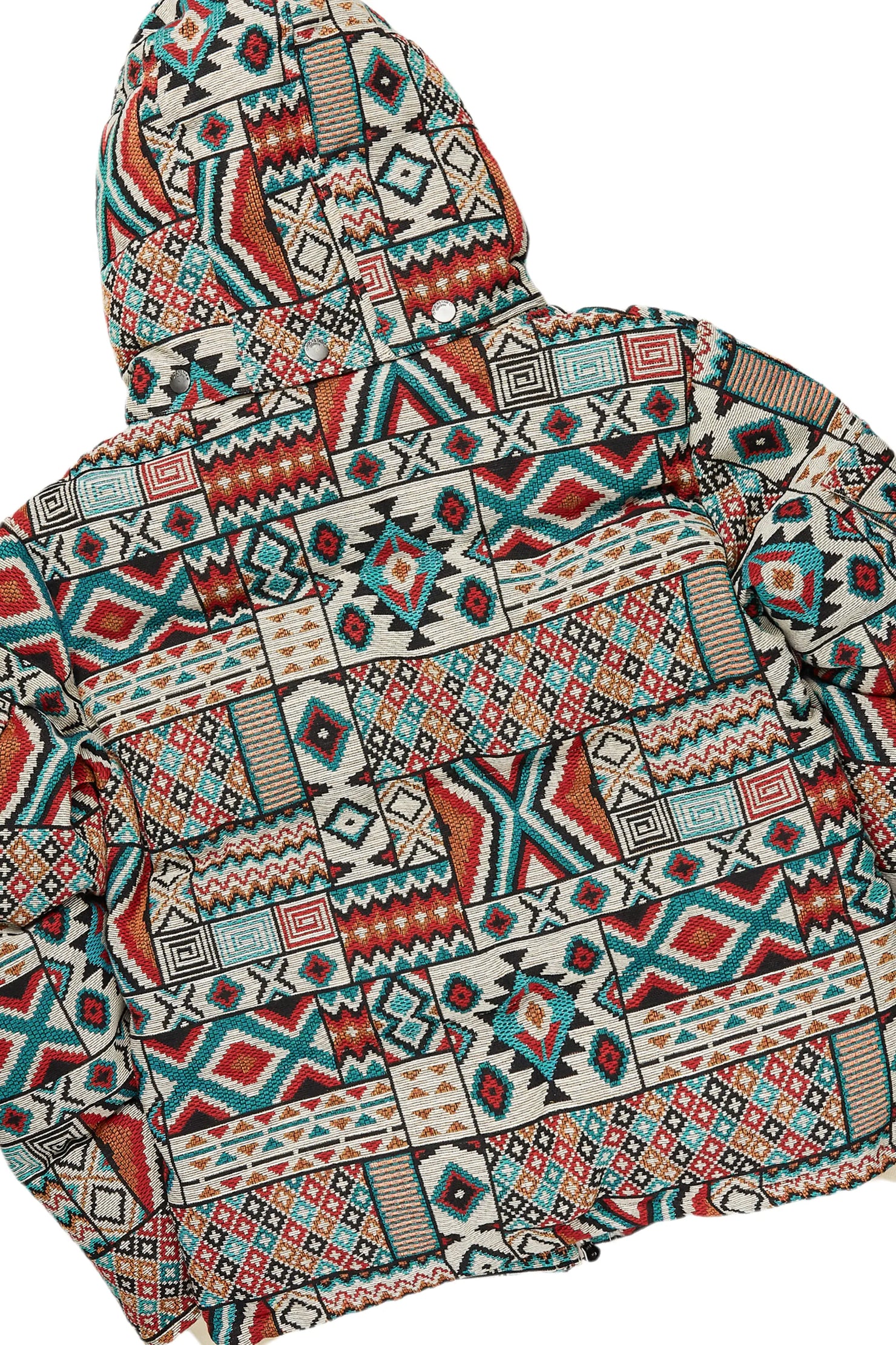 Nard Beige Multi Puffer & Nard Tapestry Jean Bundle