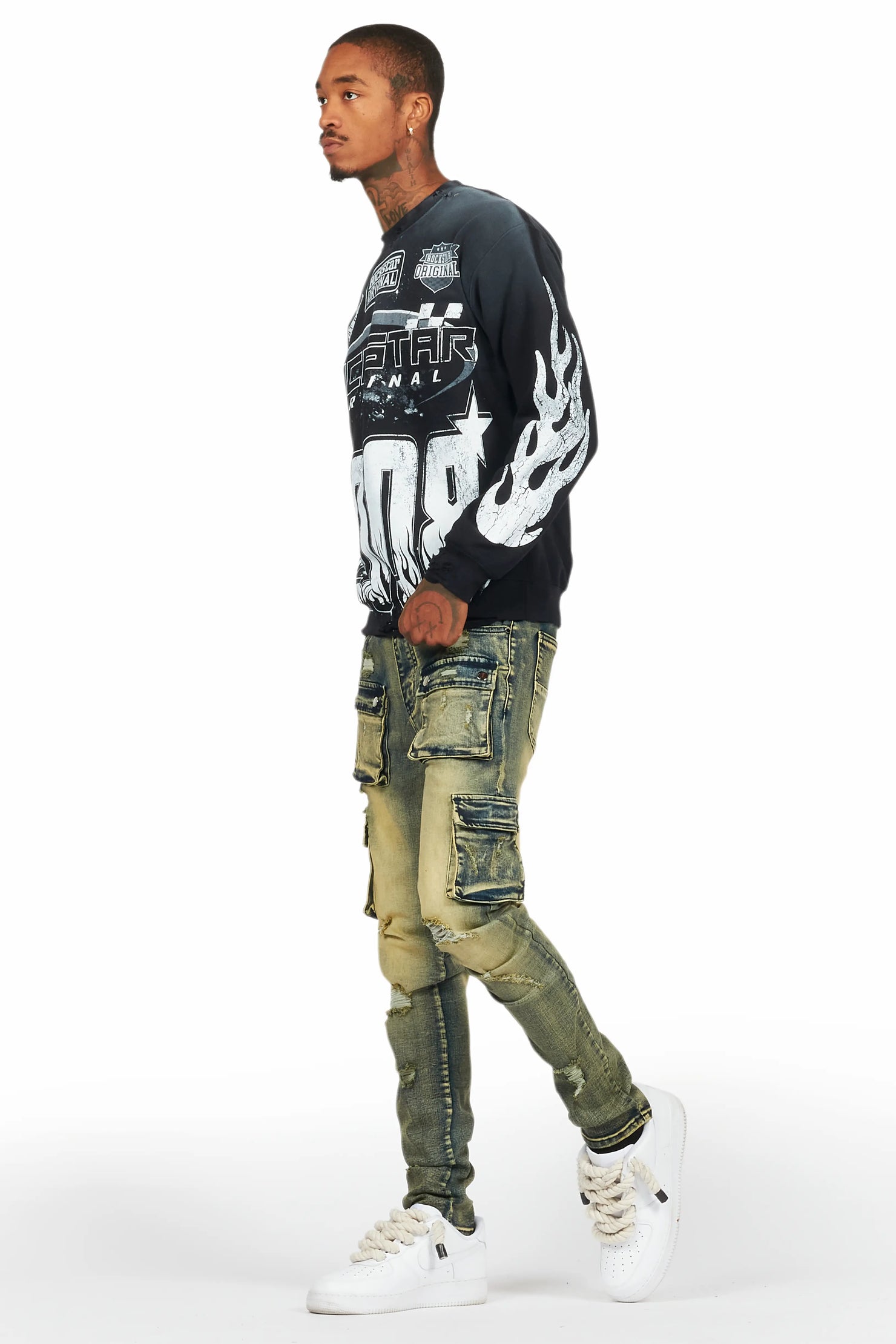 Kap Tint Wash Cargo Jean