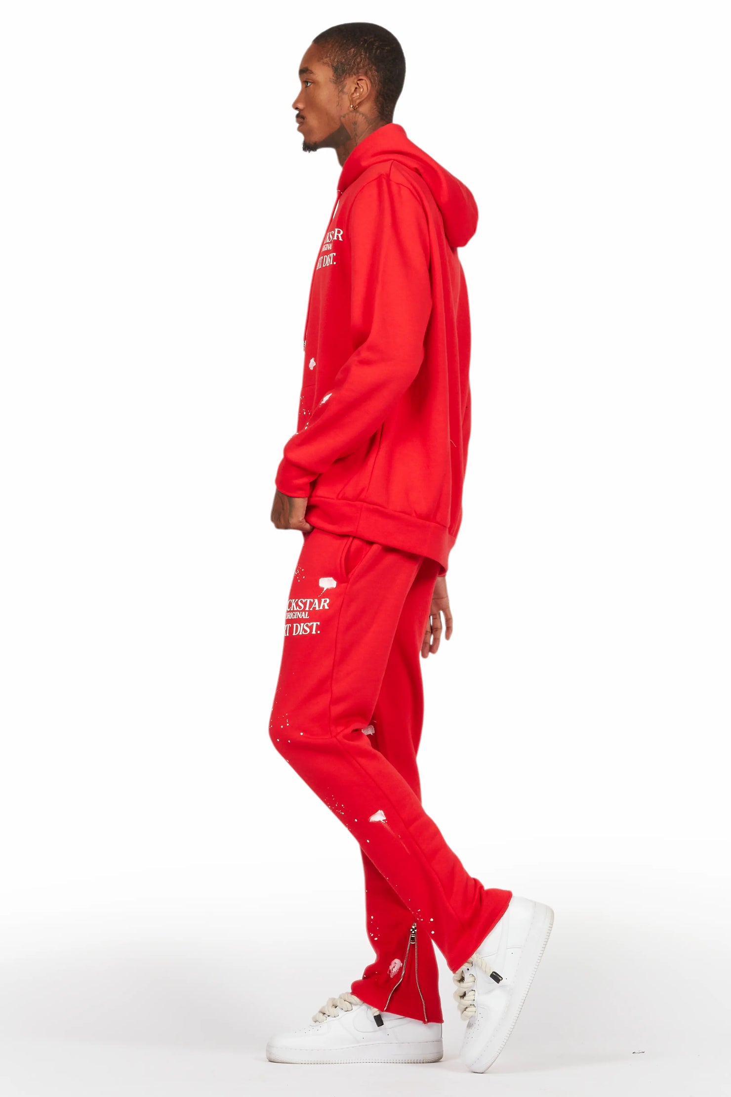 Raffer Red 2.0 Slim Fit Track Set