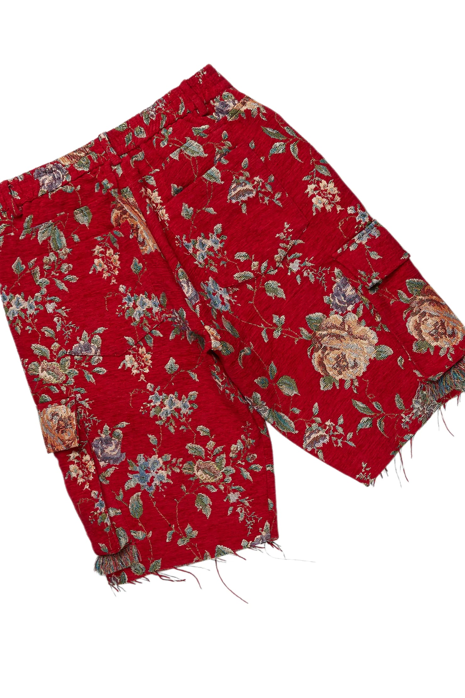 Marionna White/Red T-Shirt Short Set