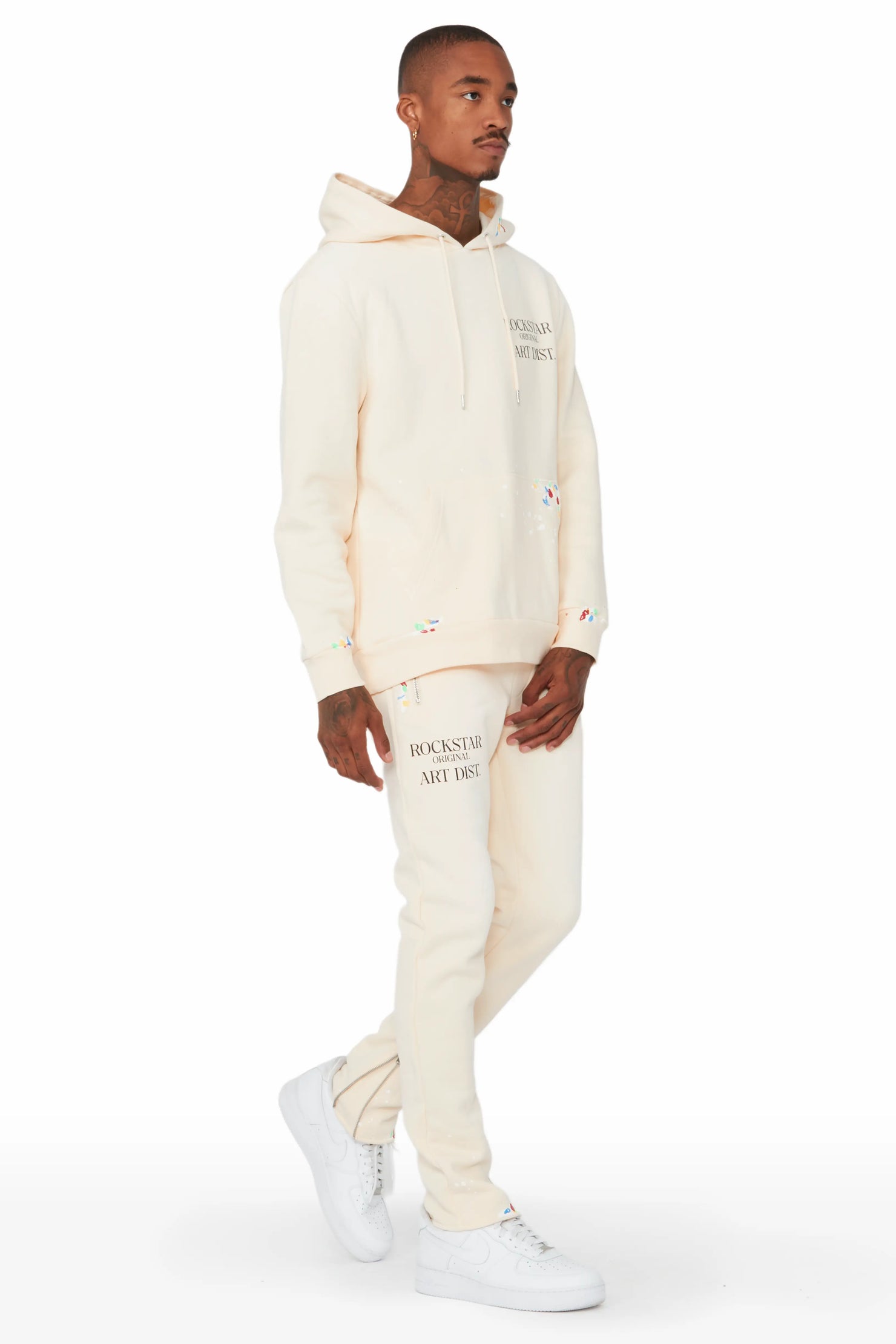 Rockstar Art Dist. Stone Slim Fit track Set