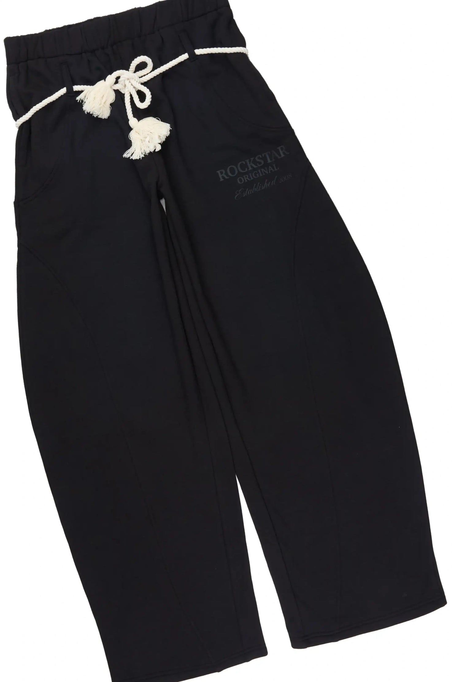 Maximillian Black T-Shirt/Barrel Fit Set